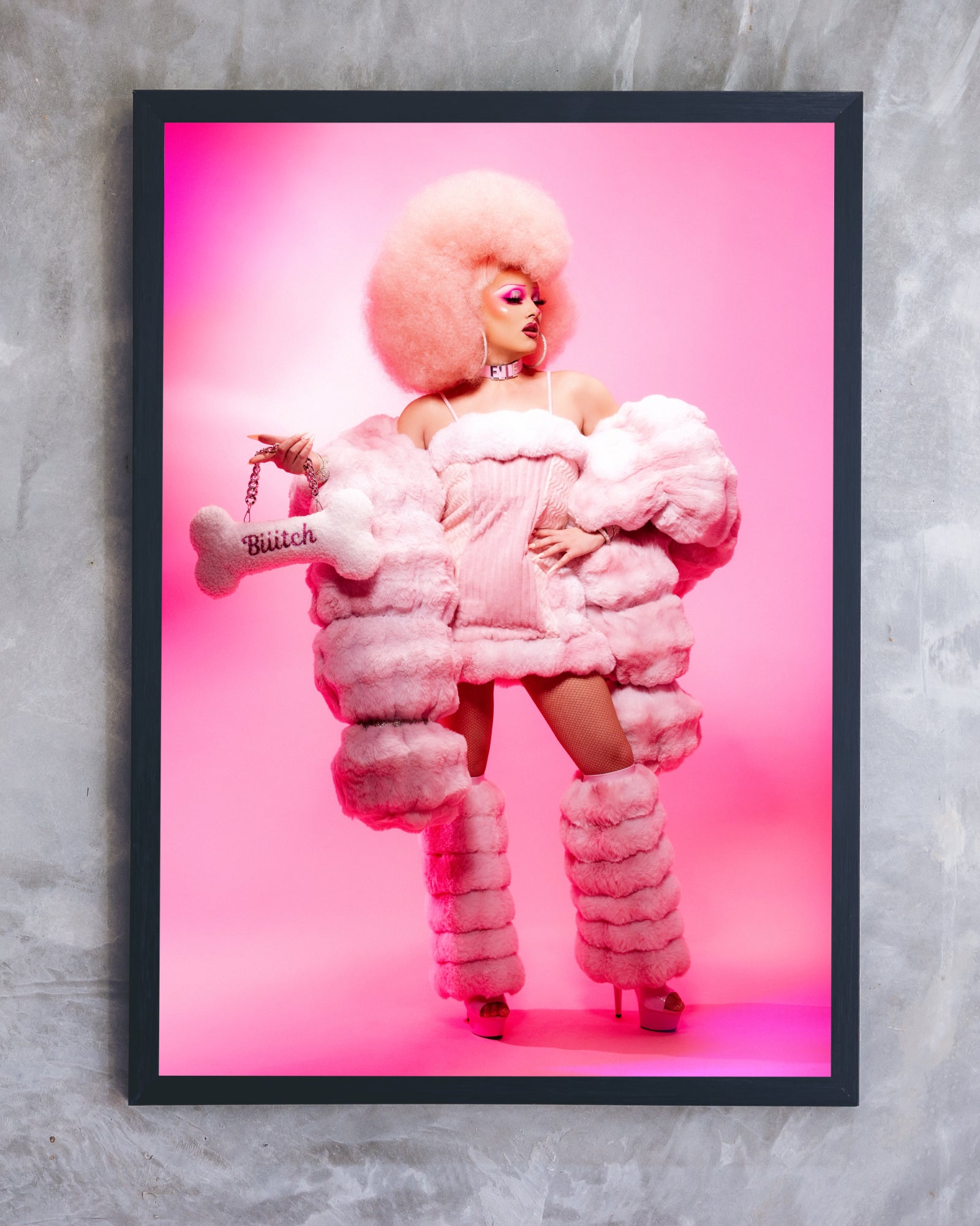 Elle Vosque - Cuddly Signed Print