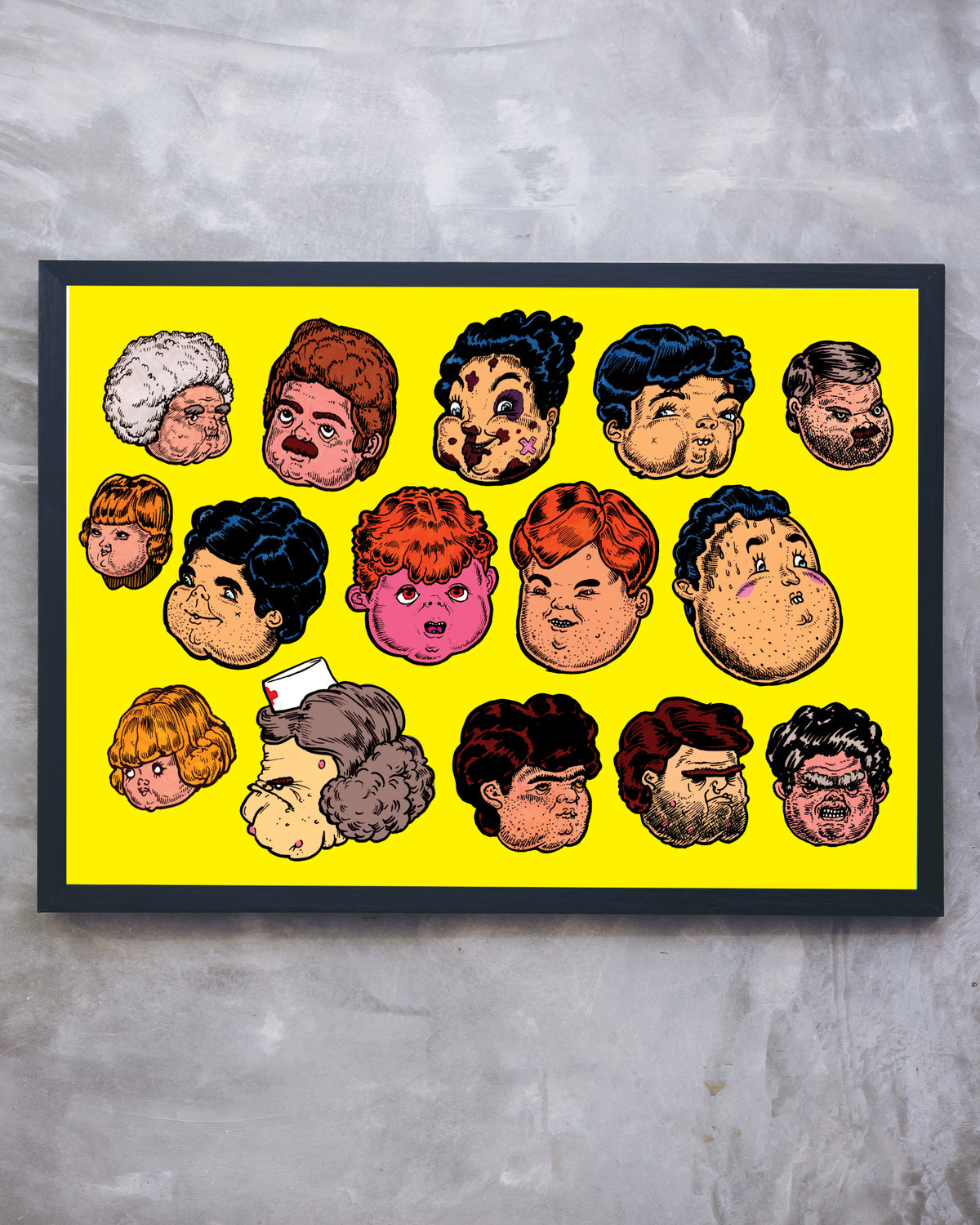 Jock Mooney - Bunch of Twats Print