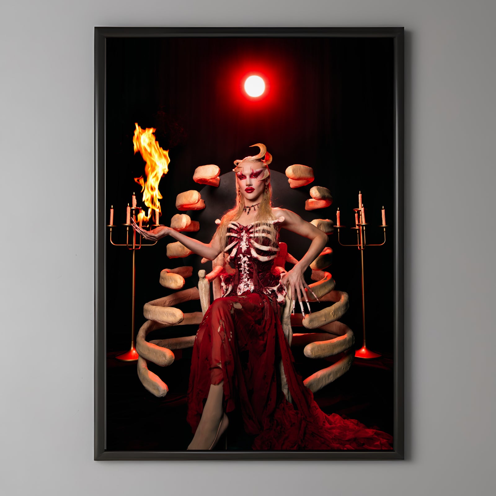 Kyran Thrax - Bones Signed Print