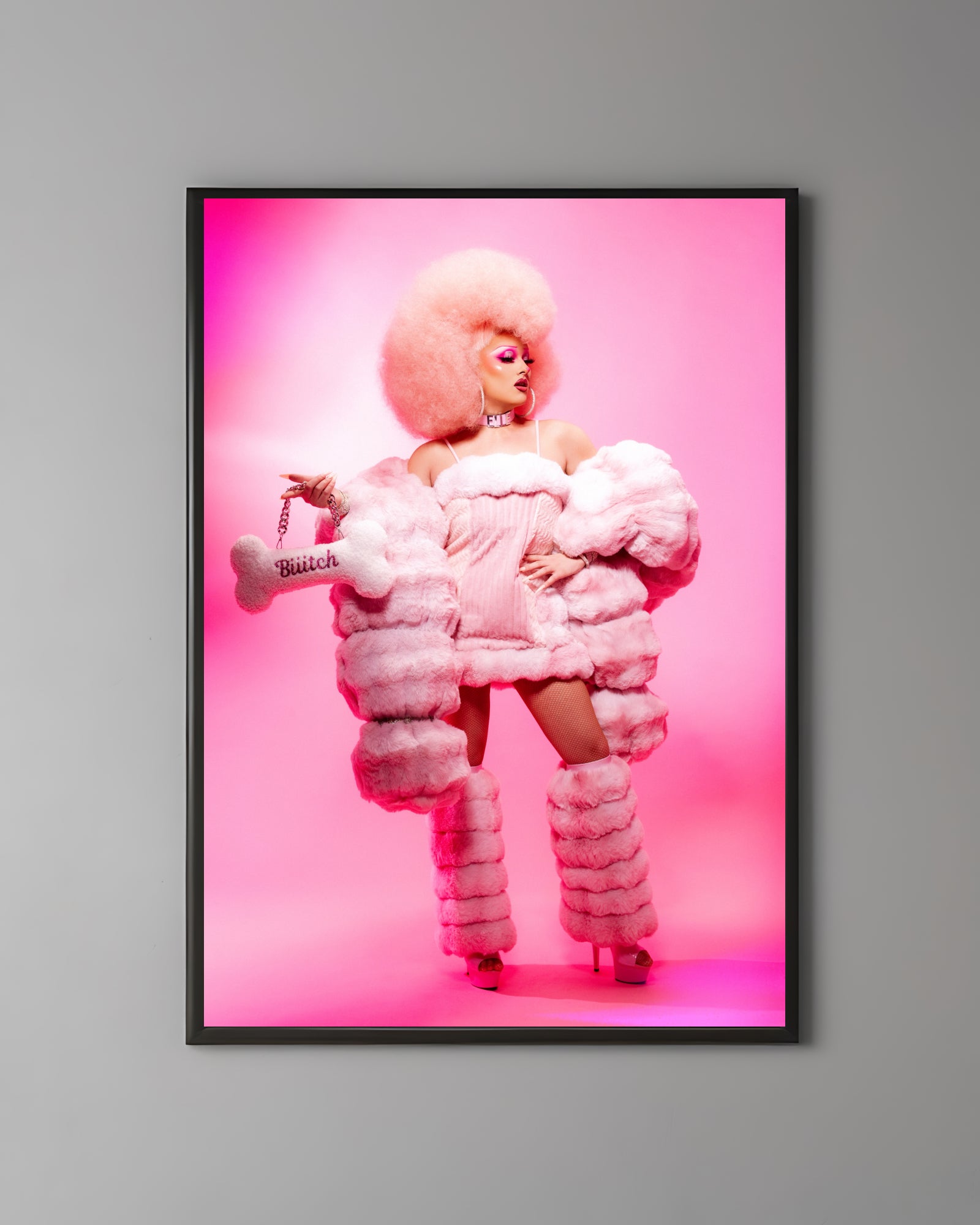 Elle Vosque - Cuddly Signed Print