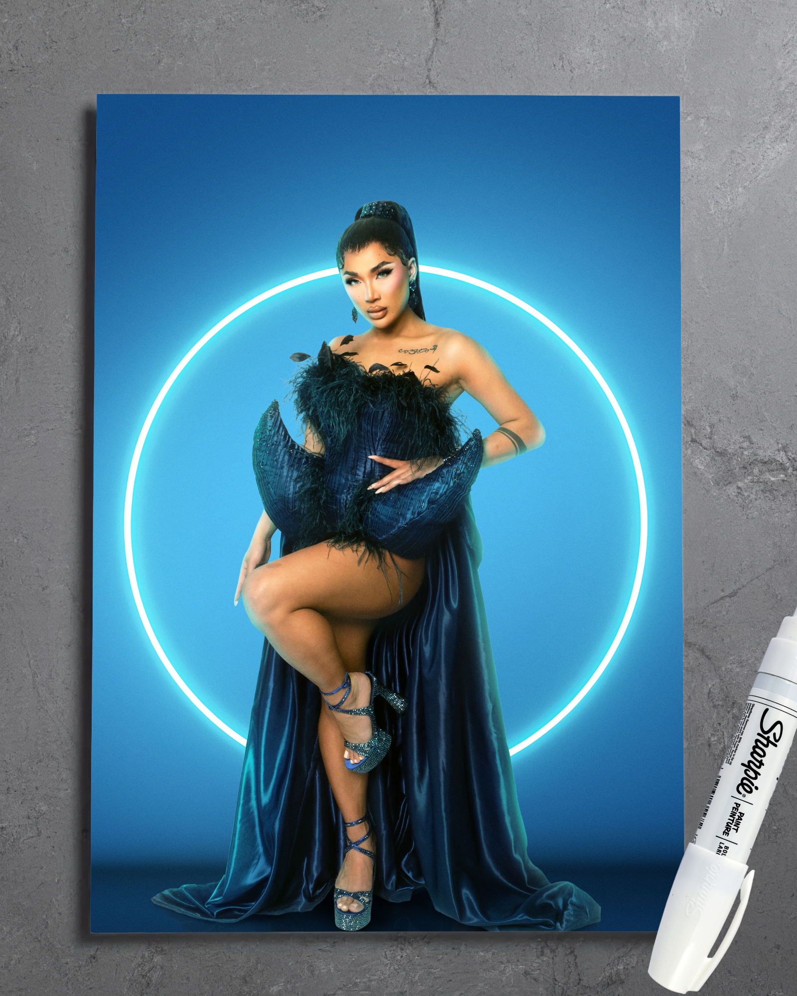 Zahirah Zapanta - RPDRUK Season 6 Signed Prints & Posters