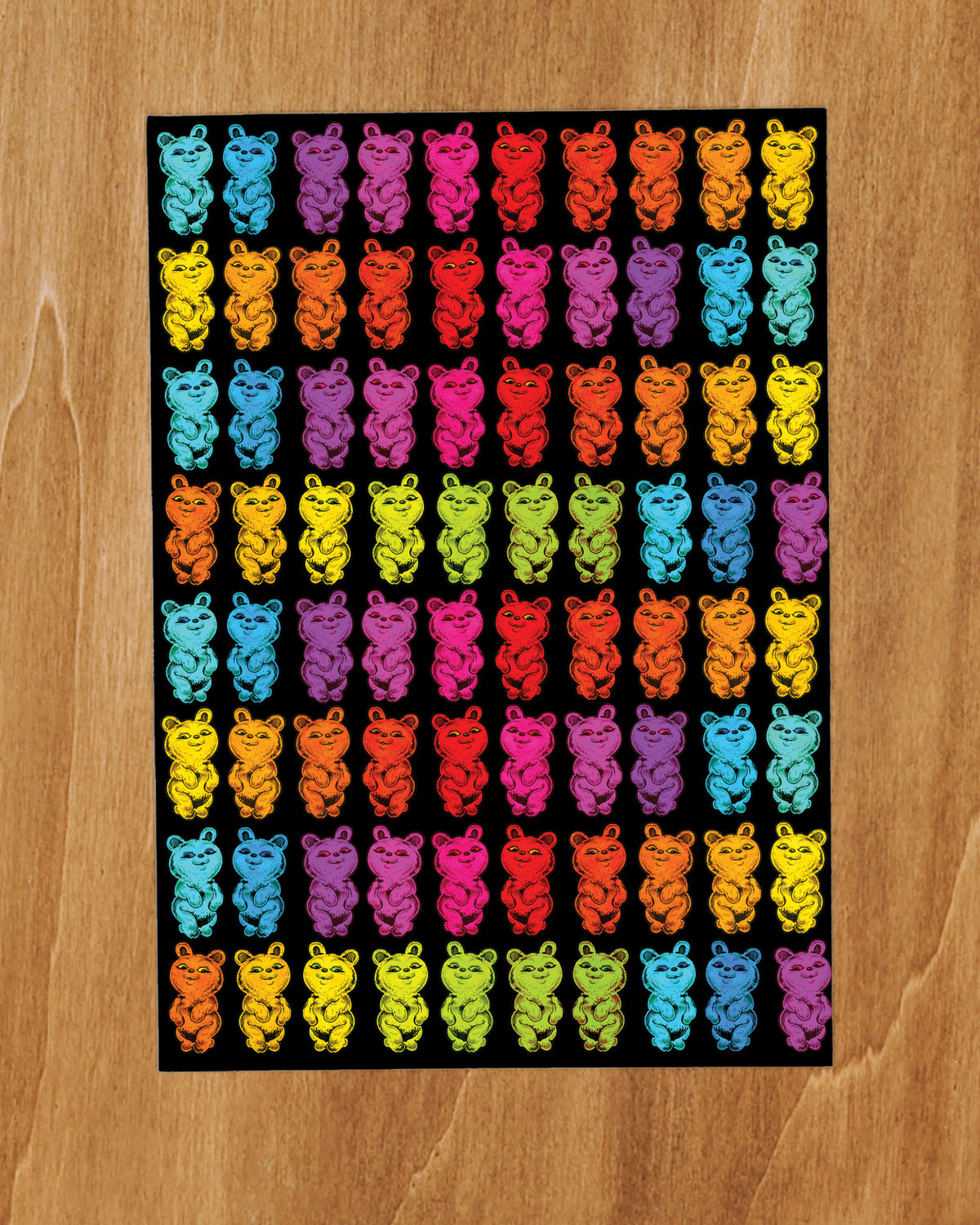 Jock Mooney - Lil Gay Bears Print