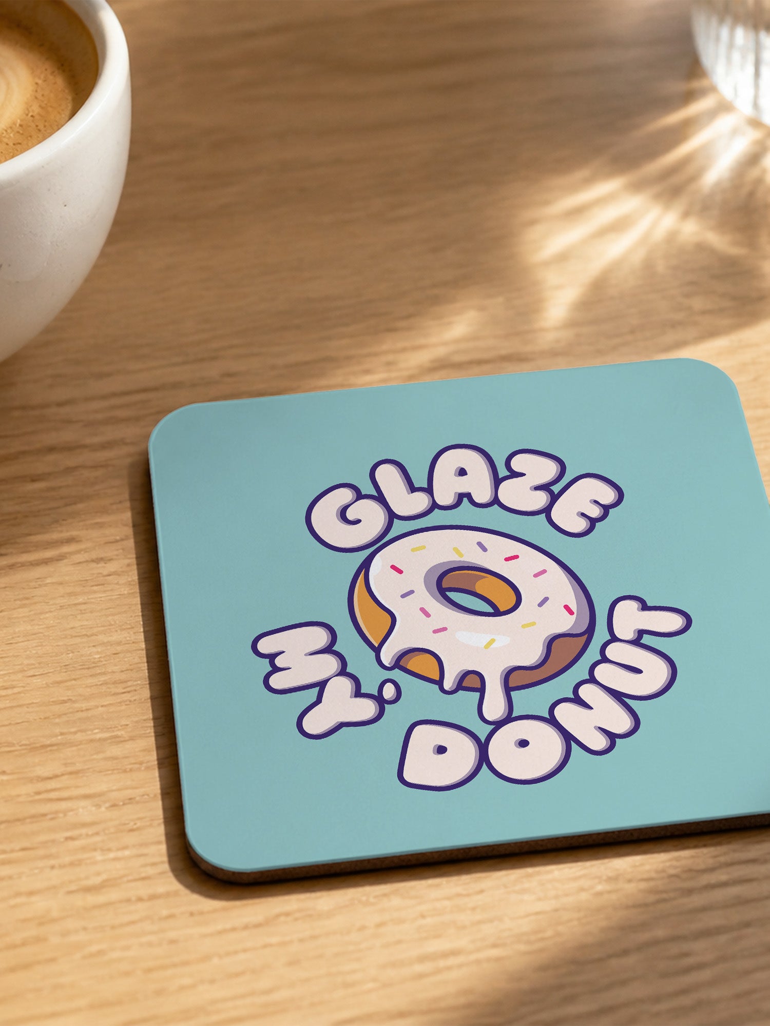 Glaze My Dounut Coaster