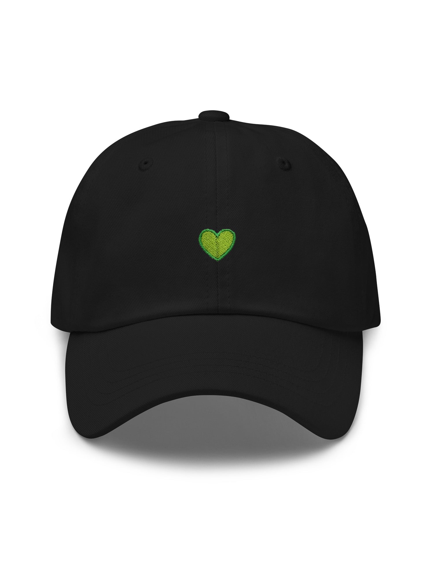 Love Green Embroidered Cap