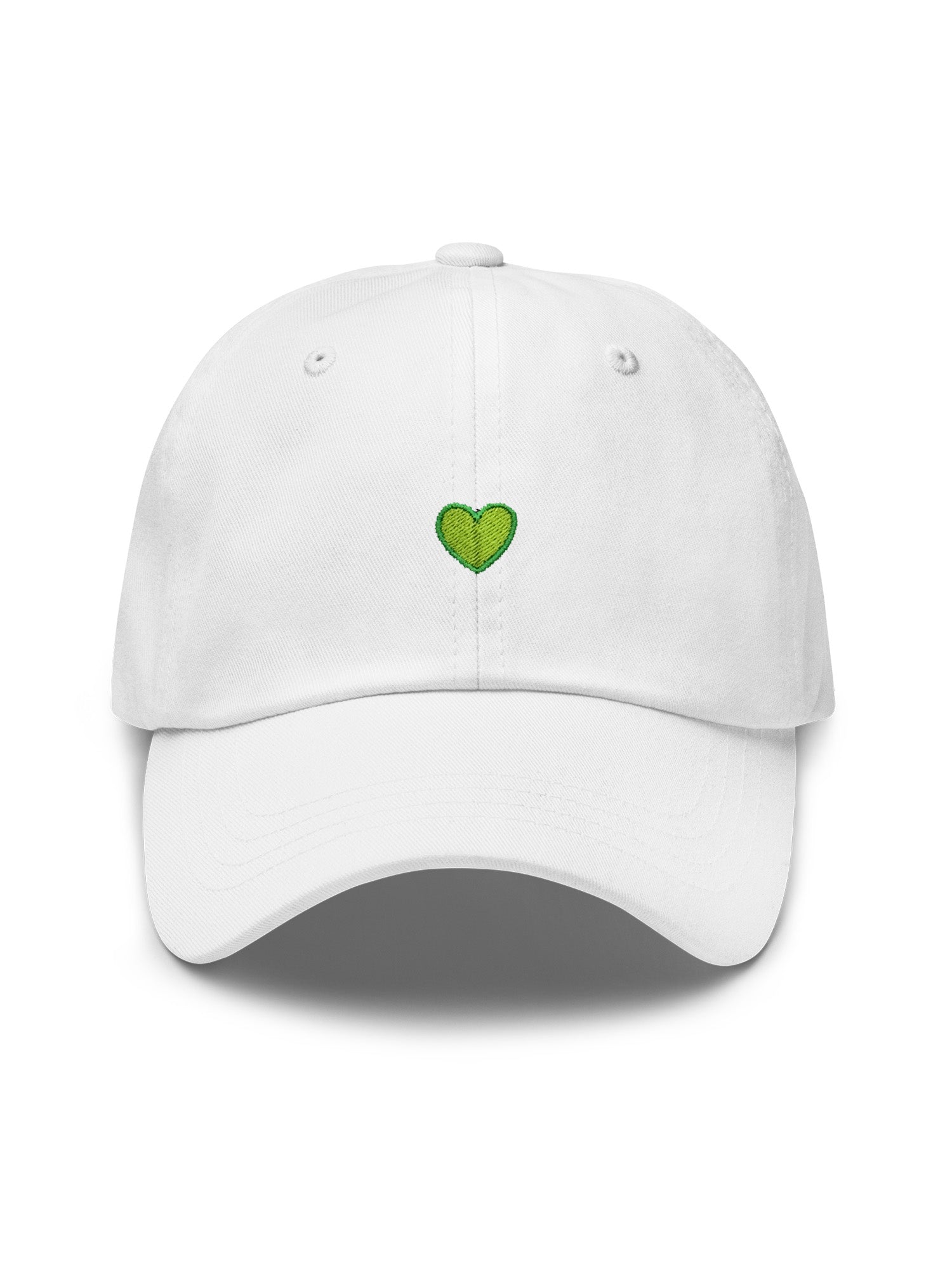 Love Green Embroidered Cap