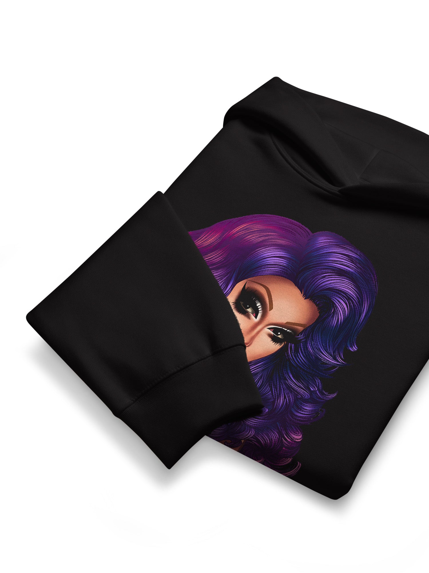 Mariah Balenciaga - Purple Hoodie