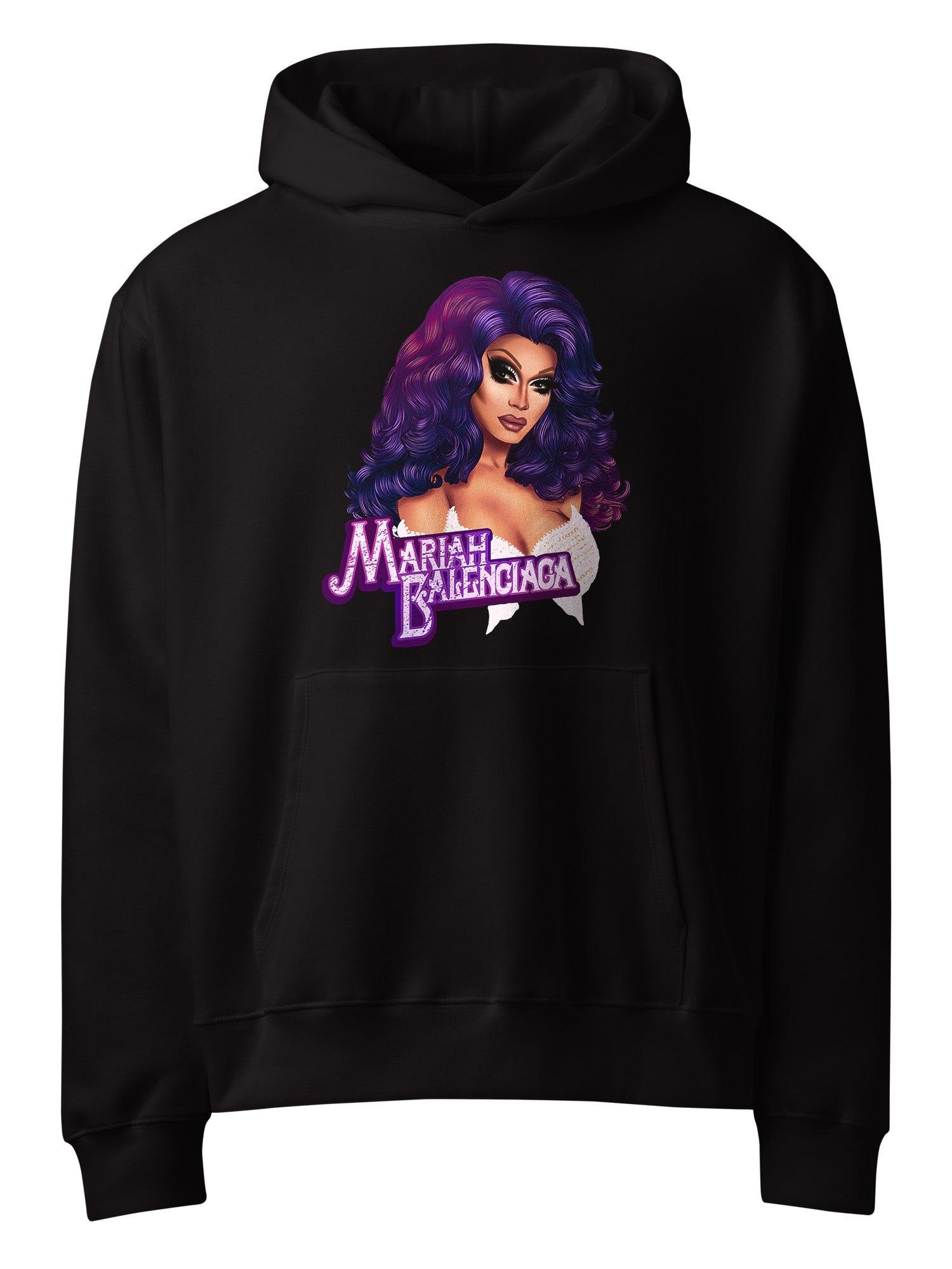 Mariah Balenciaga - Purple Hoodie