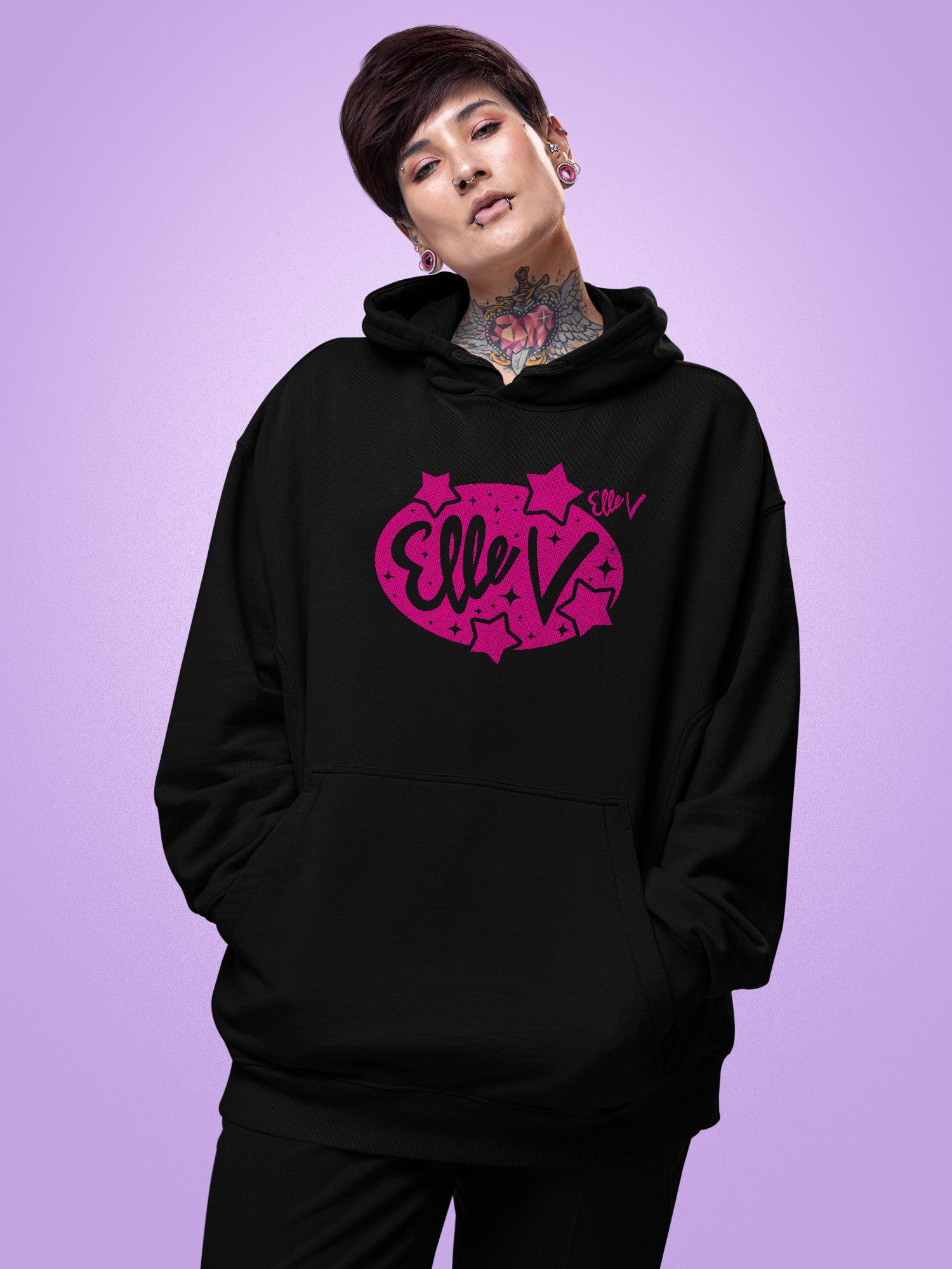 Elle Vosque - Logo Hoodie