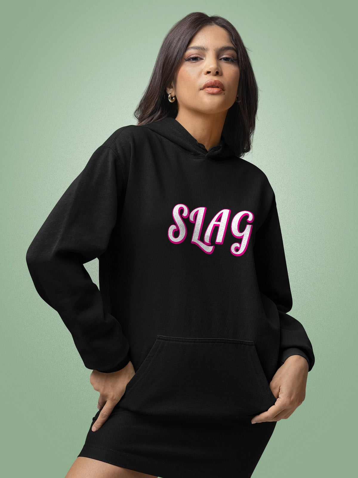 The Slag Full Look: Slag Hoodie
