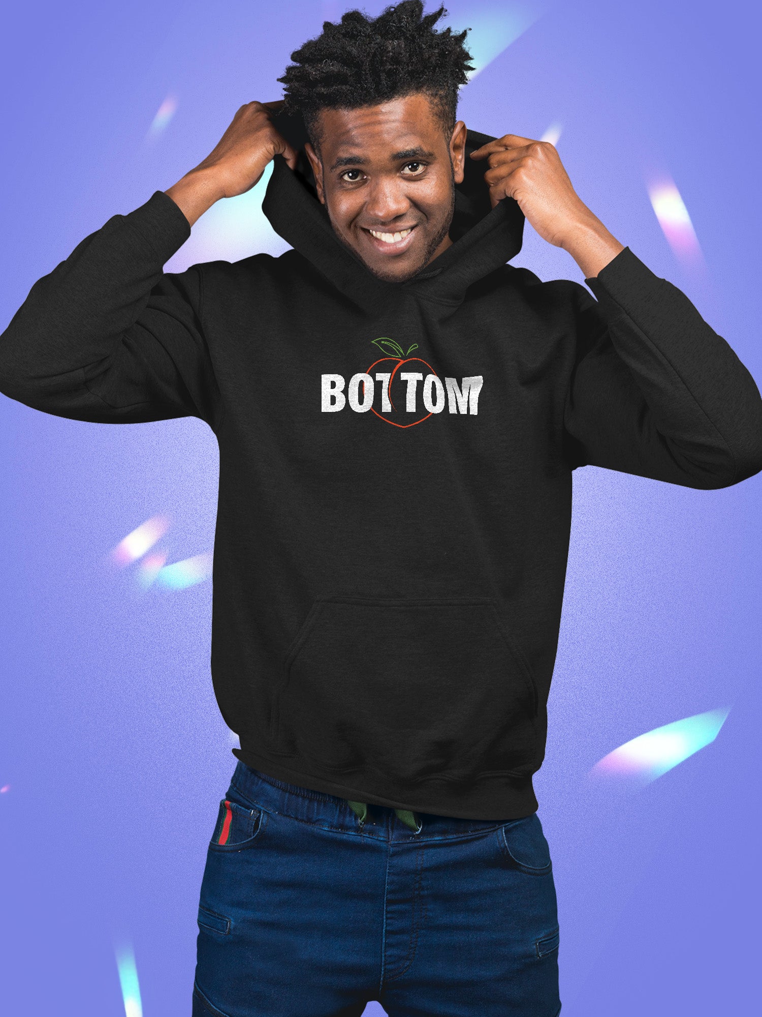 Bottom Peachy Hoodie