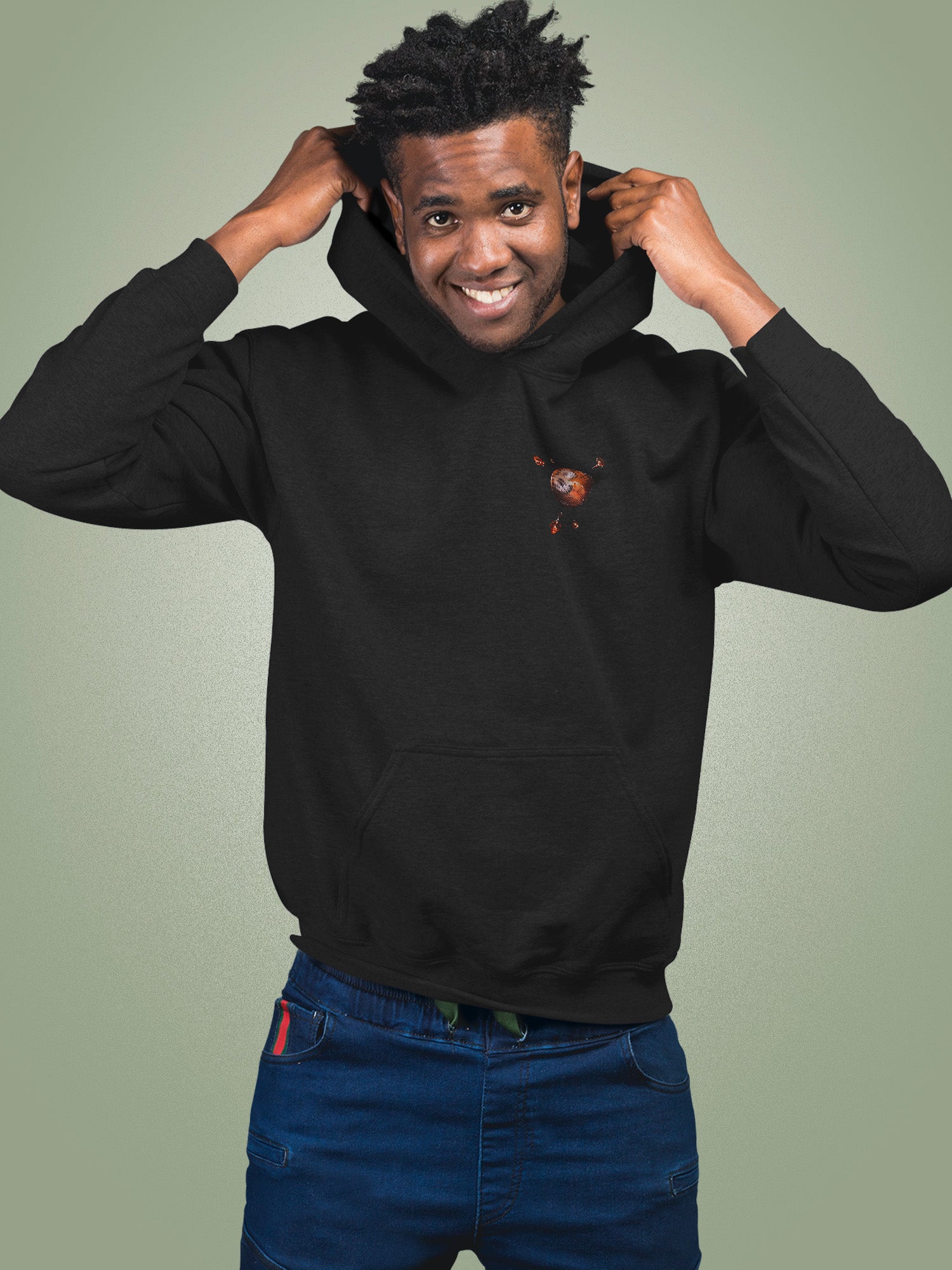 Ash Ease - Eye Ball Hoodie