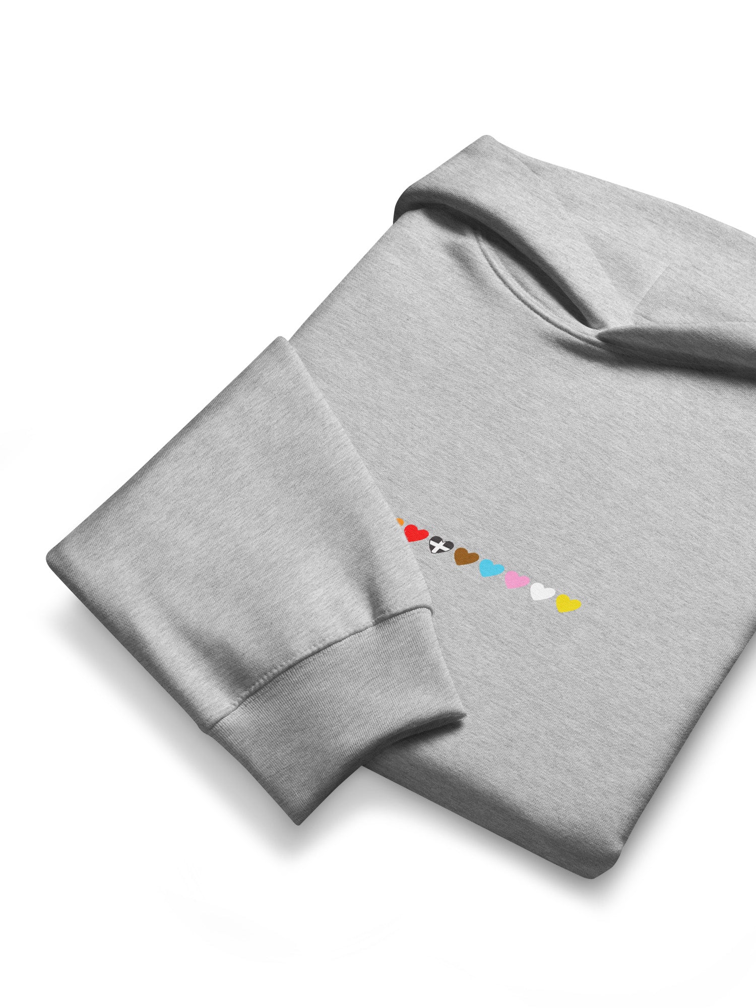 Cornwall Pride - Hearts Hoodie