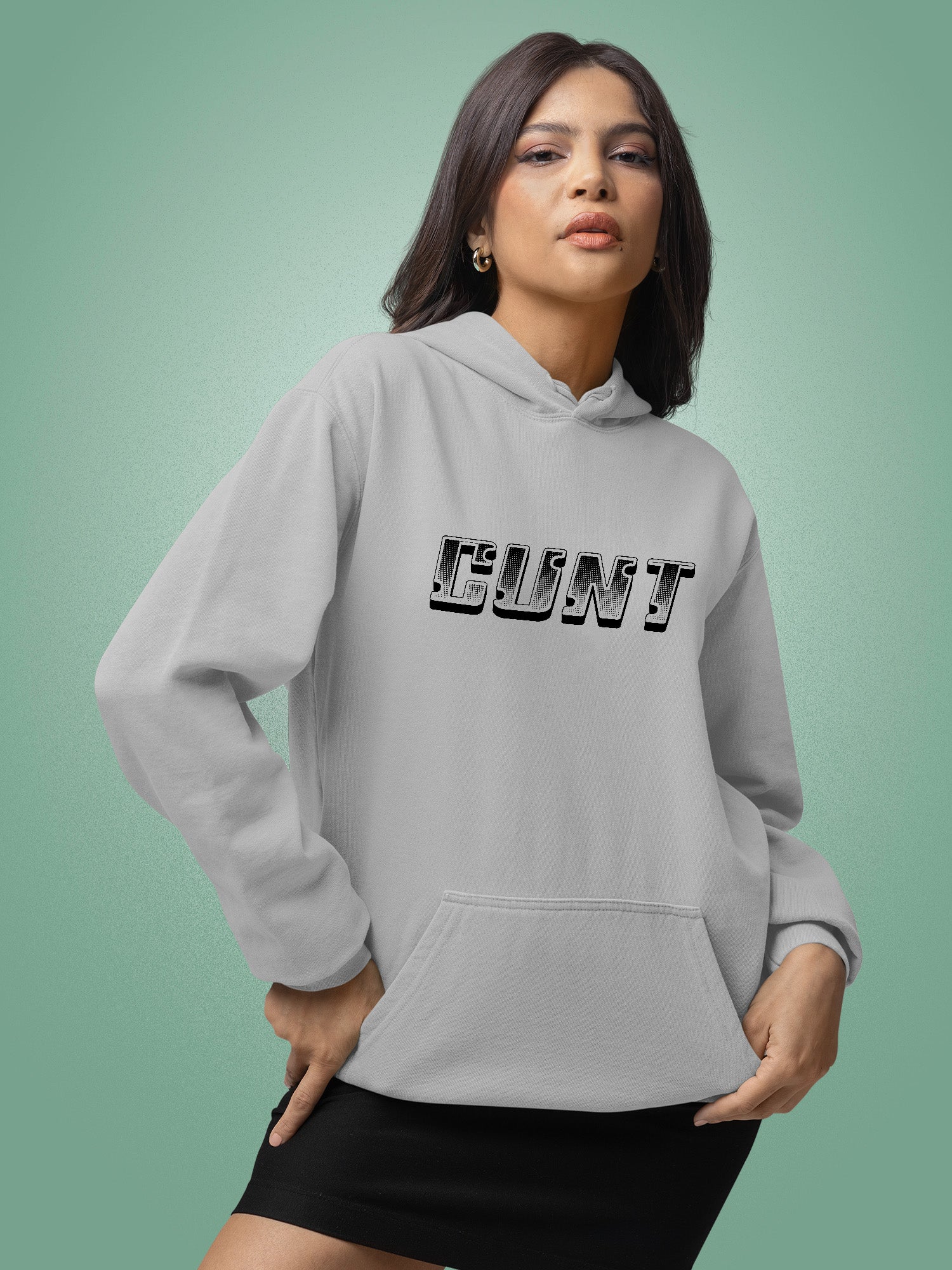 Cunt Outline Hoodie