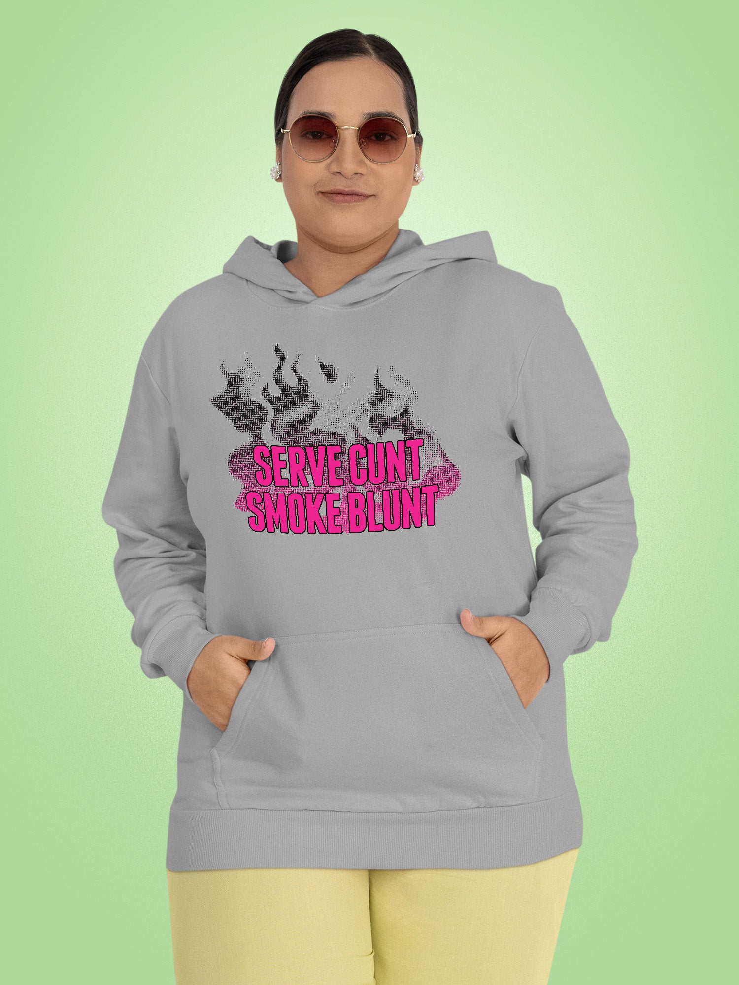 Serve Cunt Smoke Blunt Hoodie