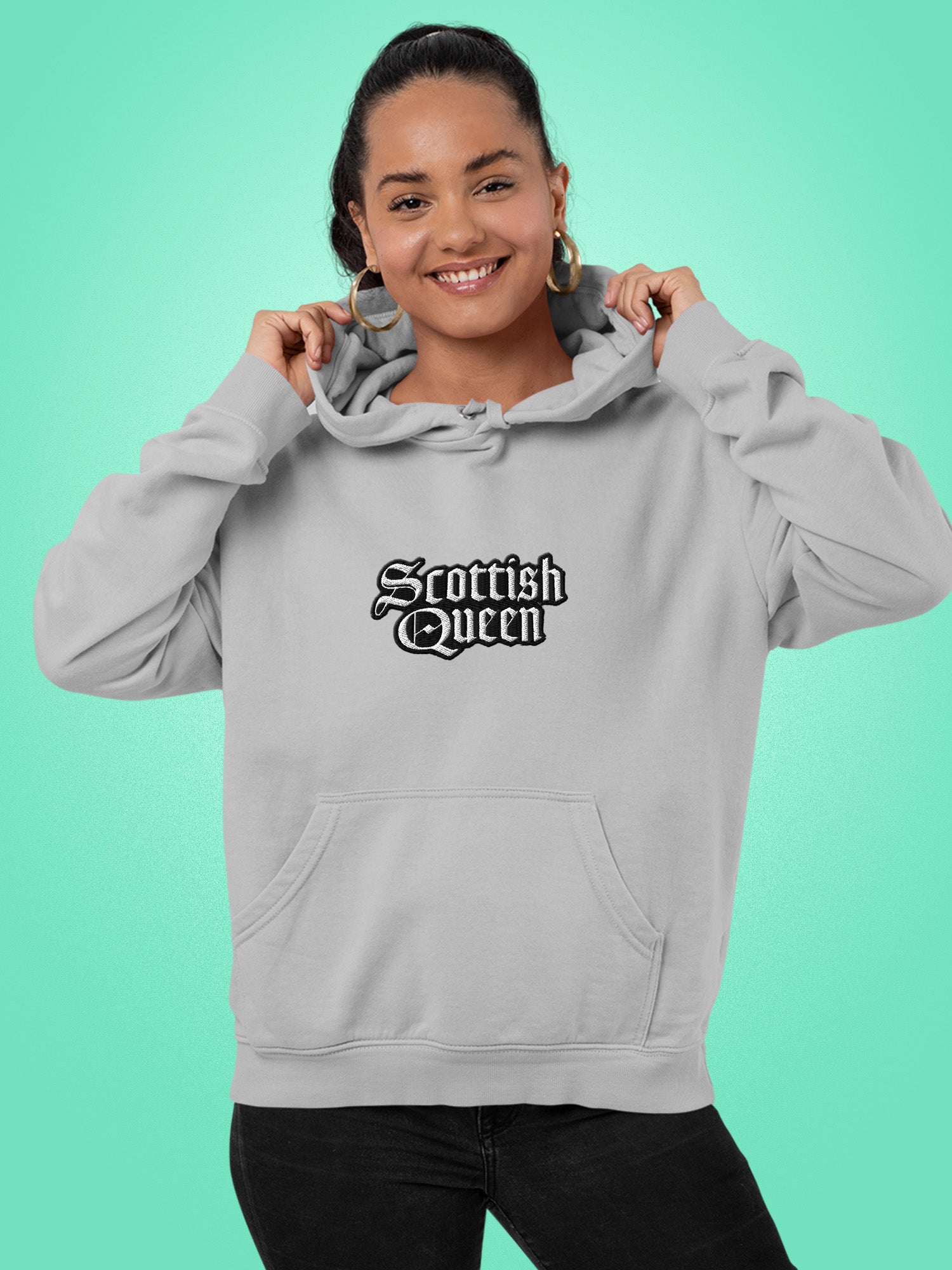 Mary Mac - Scottish Queen Embroidered Hoodie