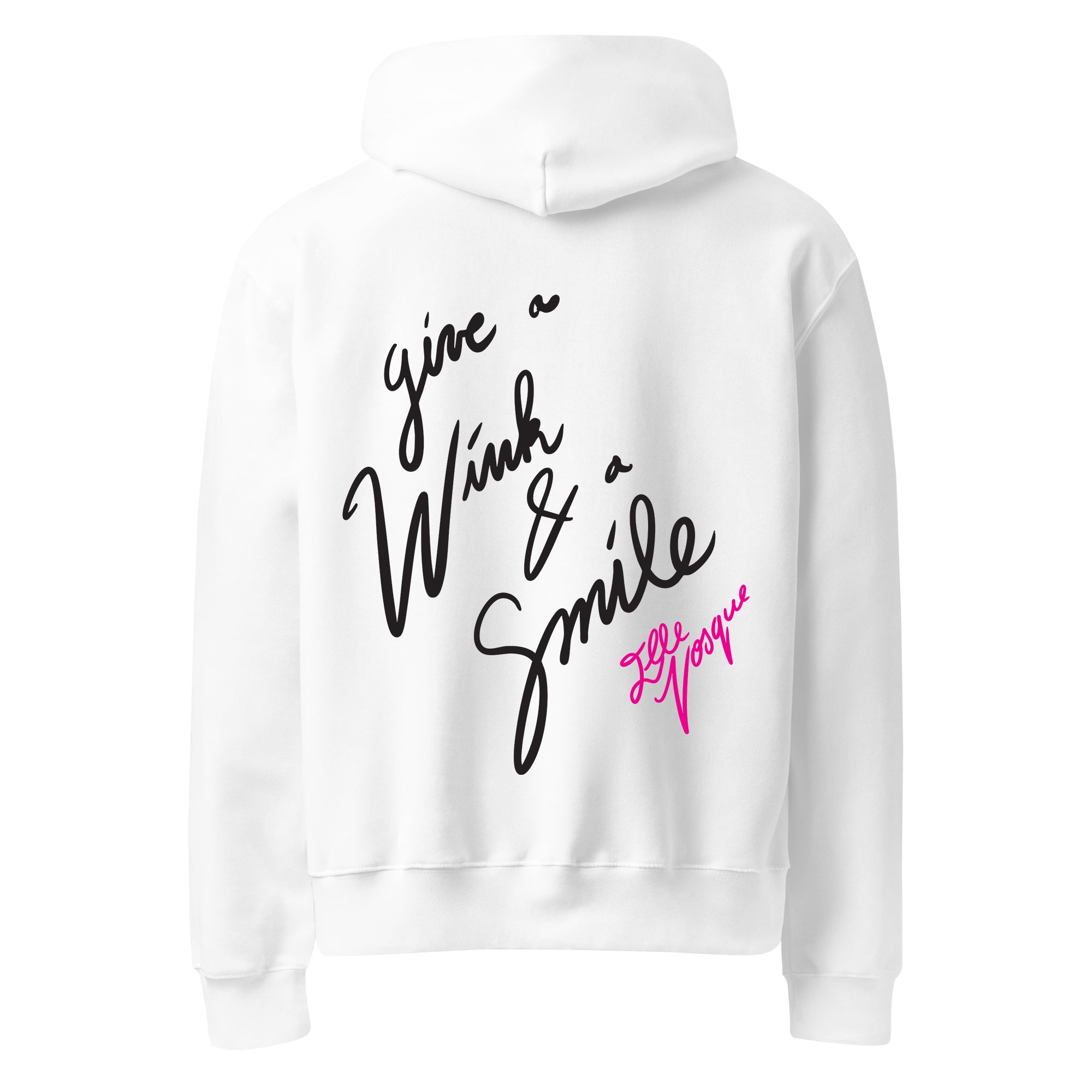 Elle Vosque - Wink and a Smile Hoodie
