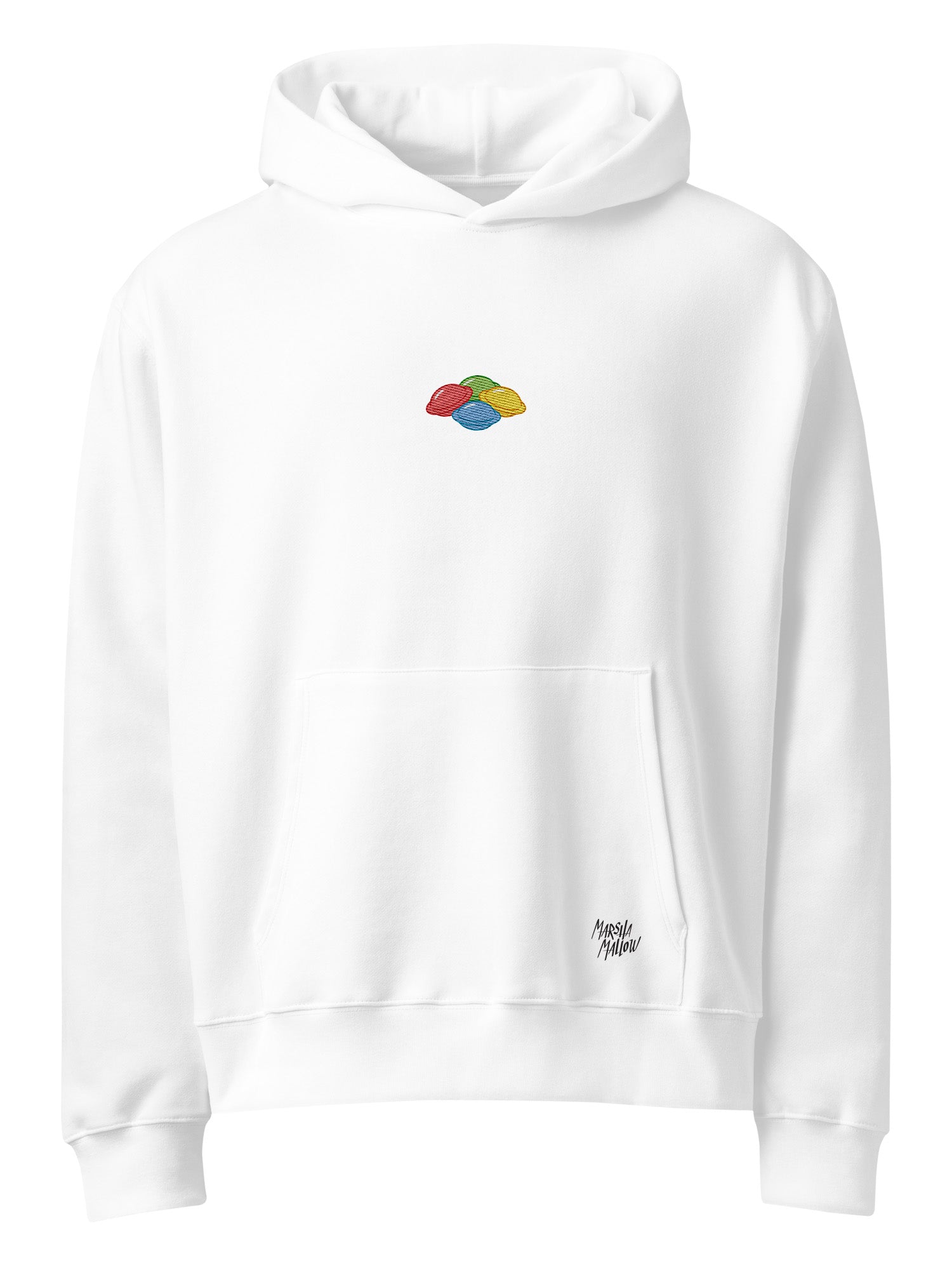 Marsha Mallow - Flying Saucers Embroidered Hoodie