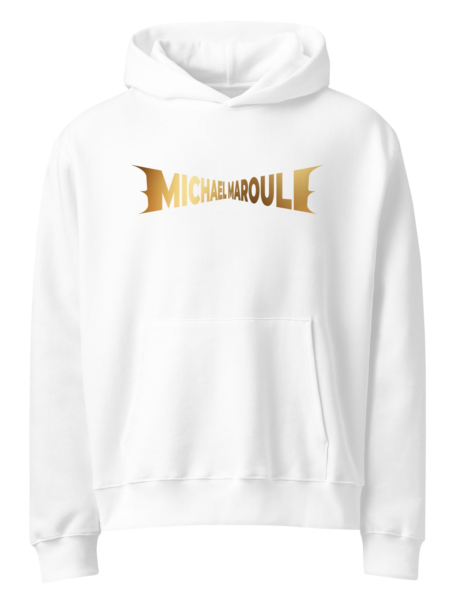 Michael Marouli - Gold Logo Hoodie