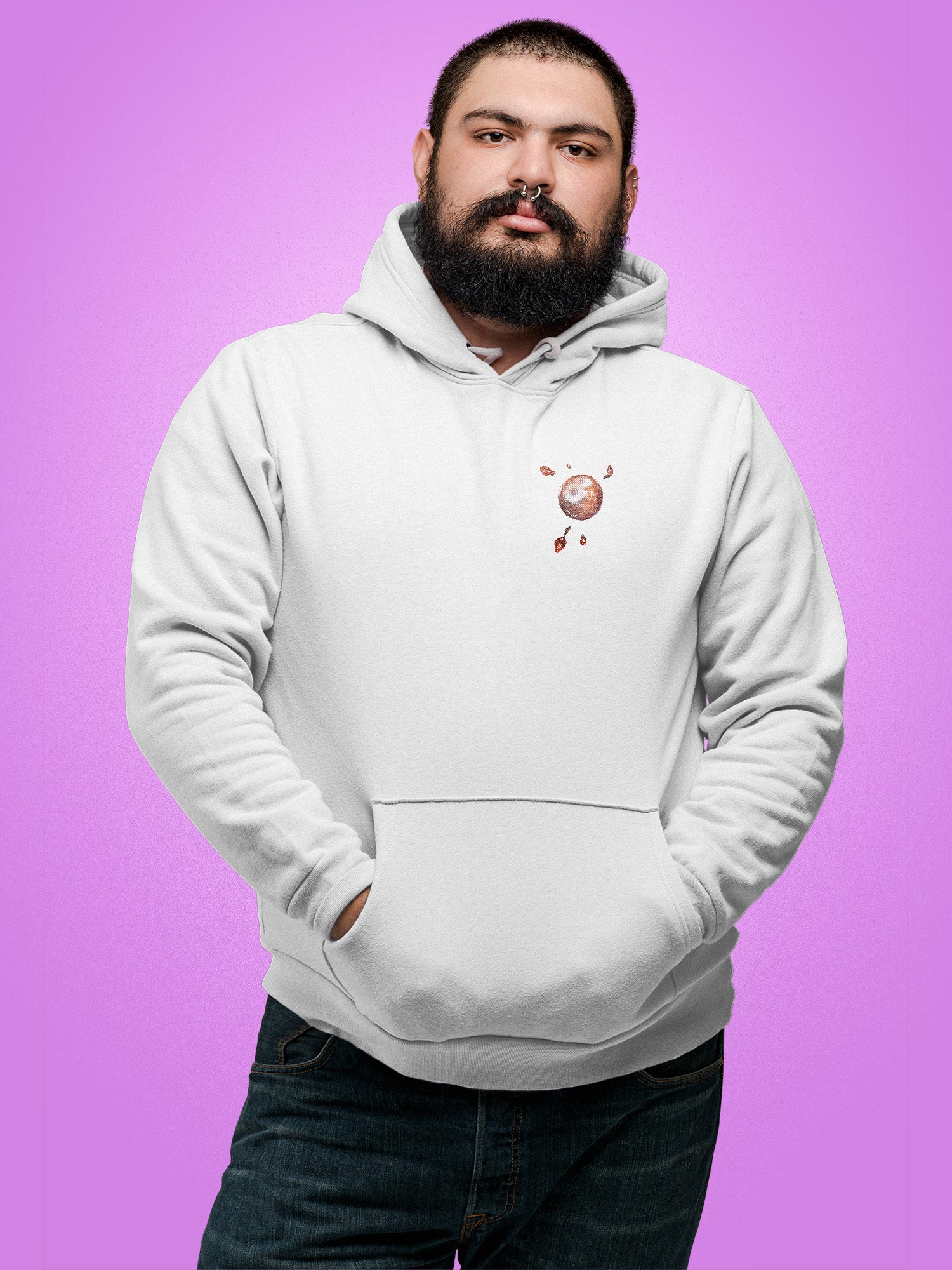 Ash Ease - Eye Ball Hoodie