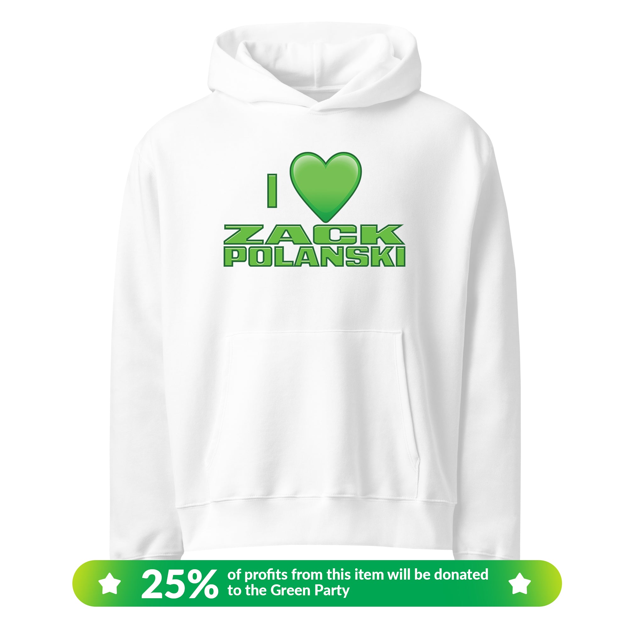 I Heart Zack Polanski Hoodie