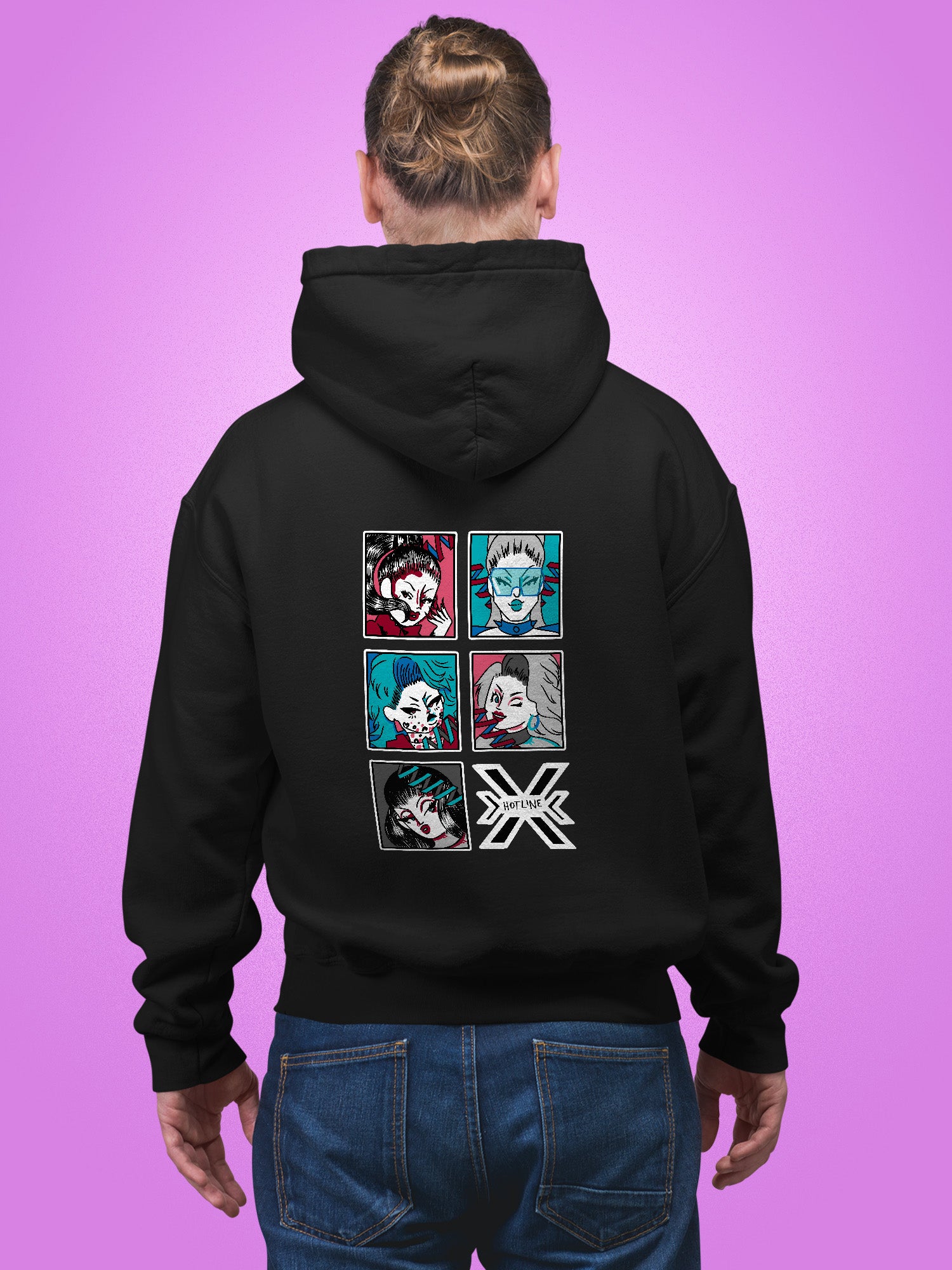 Hotline X - Group Hoodie