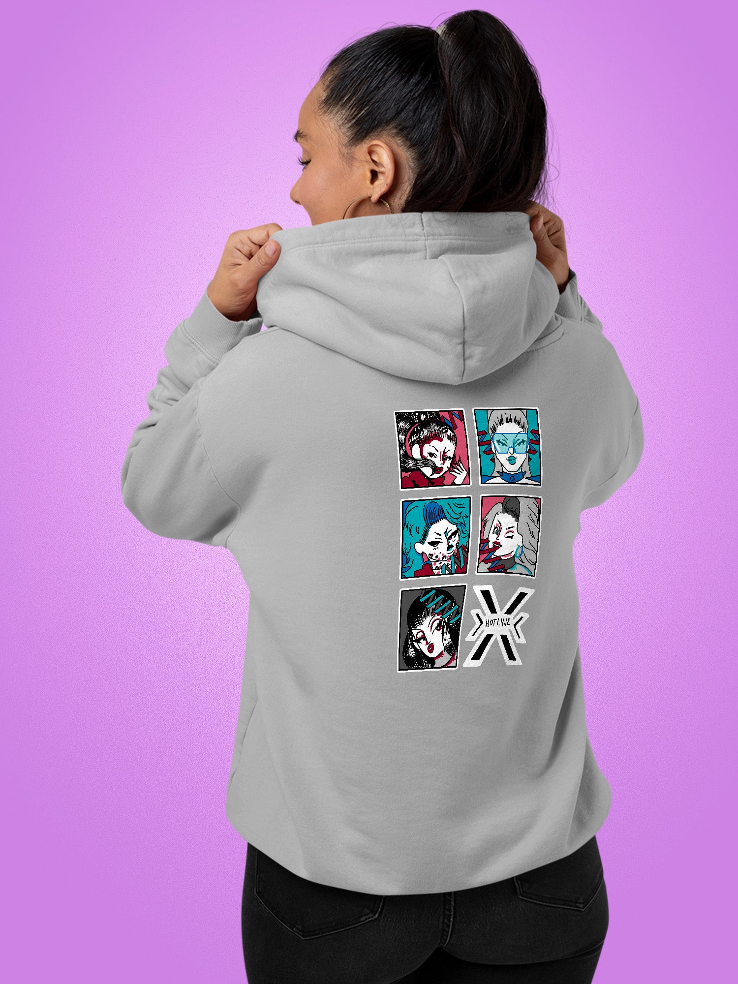 Hotline X - Group Hoodie