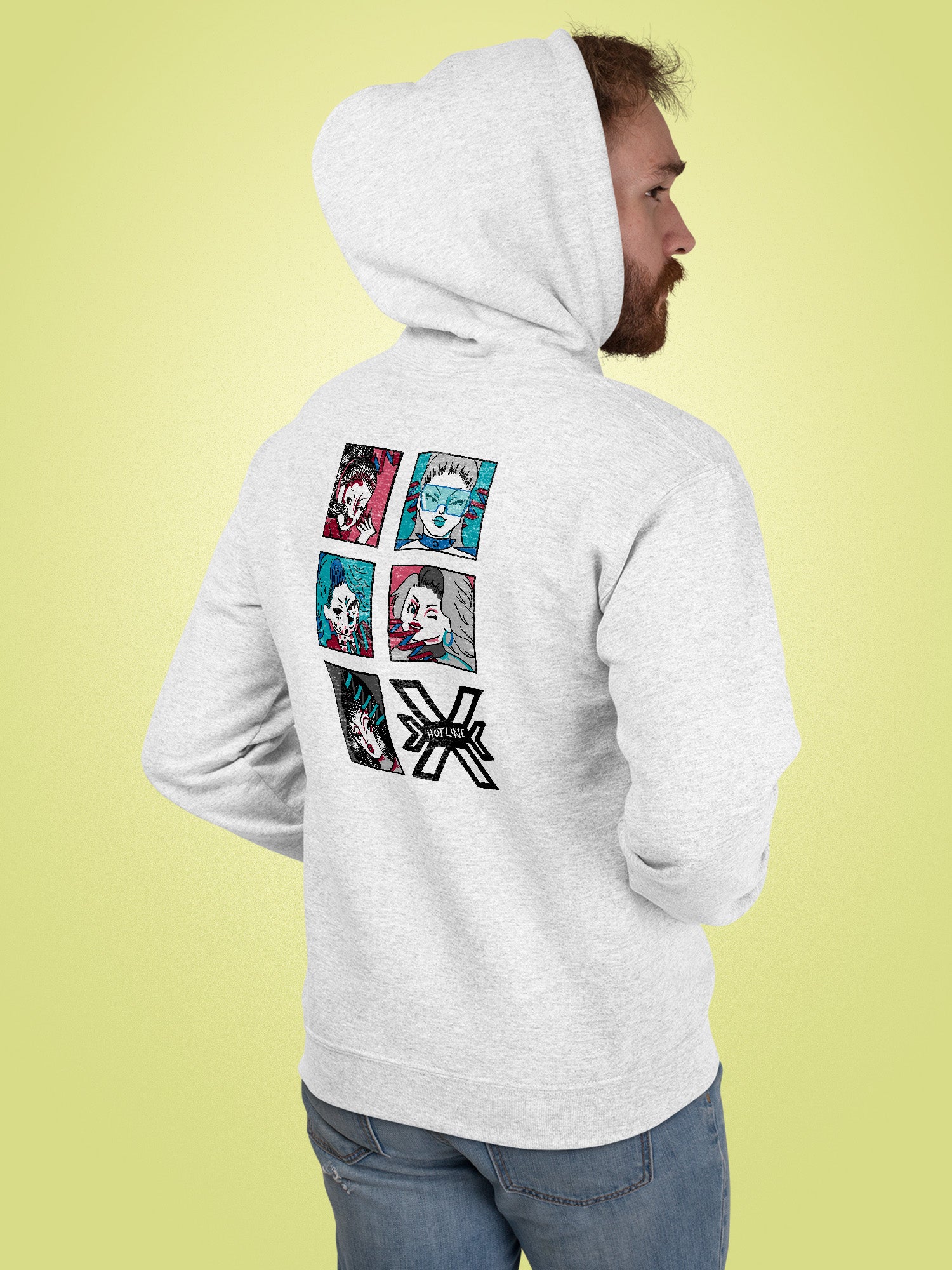 Hotline X - Group Hoodie