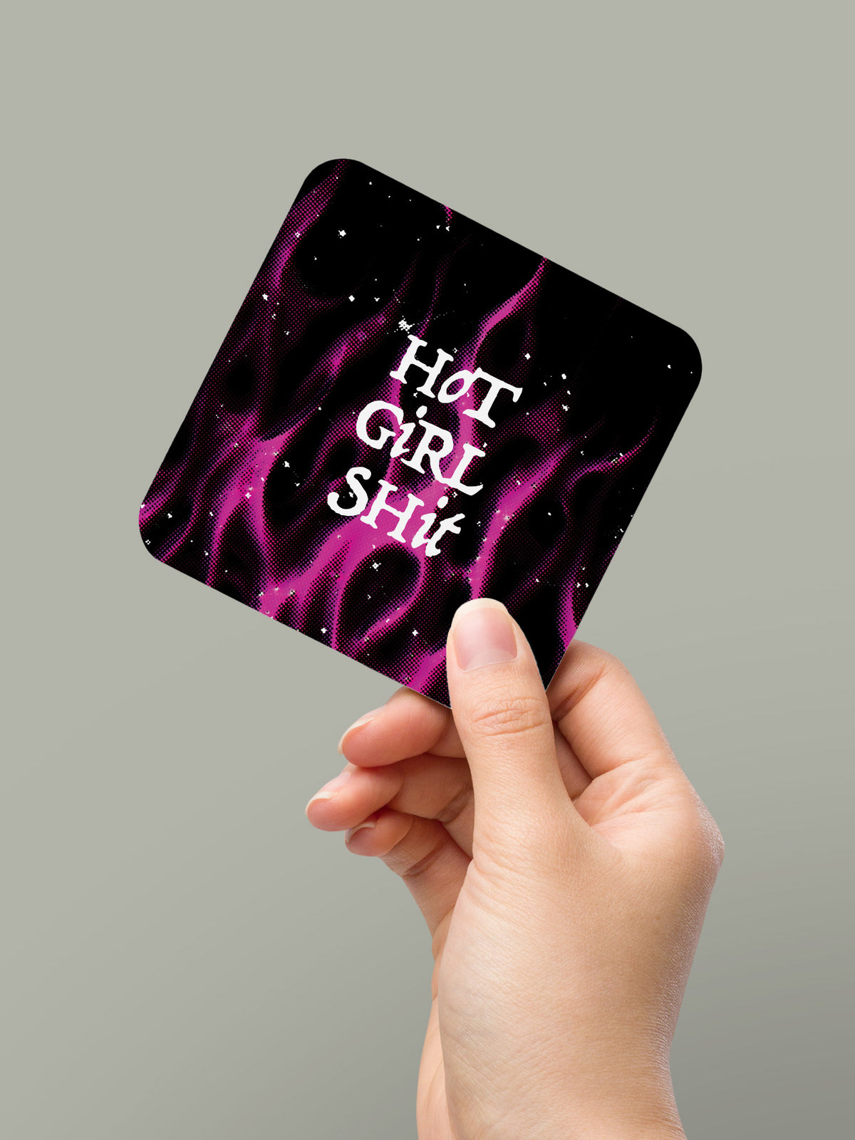 Hot Girl Shit Coaster