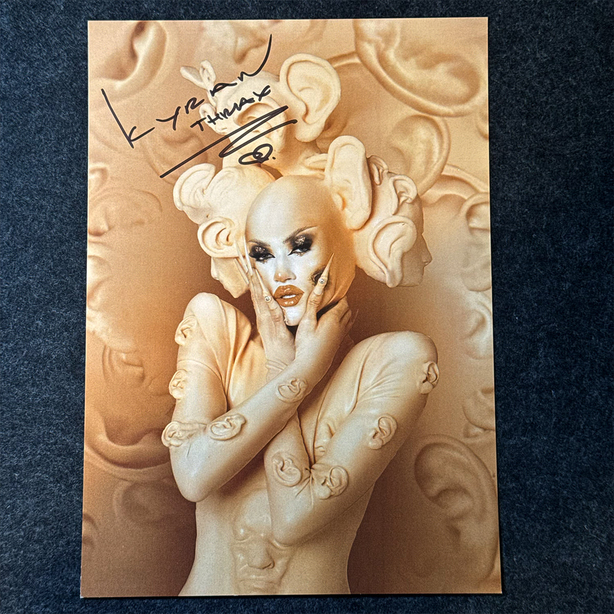 Kyran thrax - Ears Ears Ears Signed Print