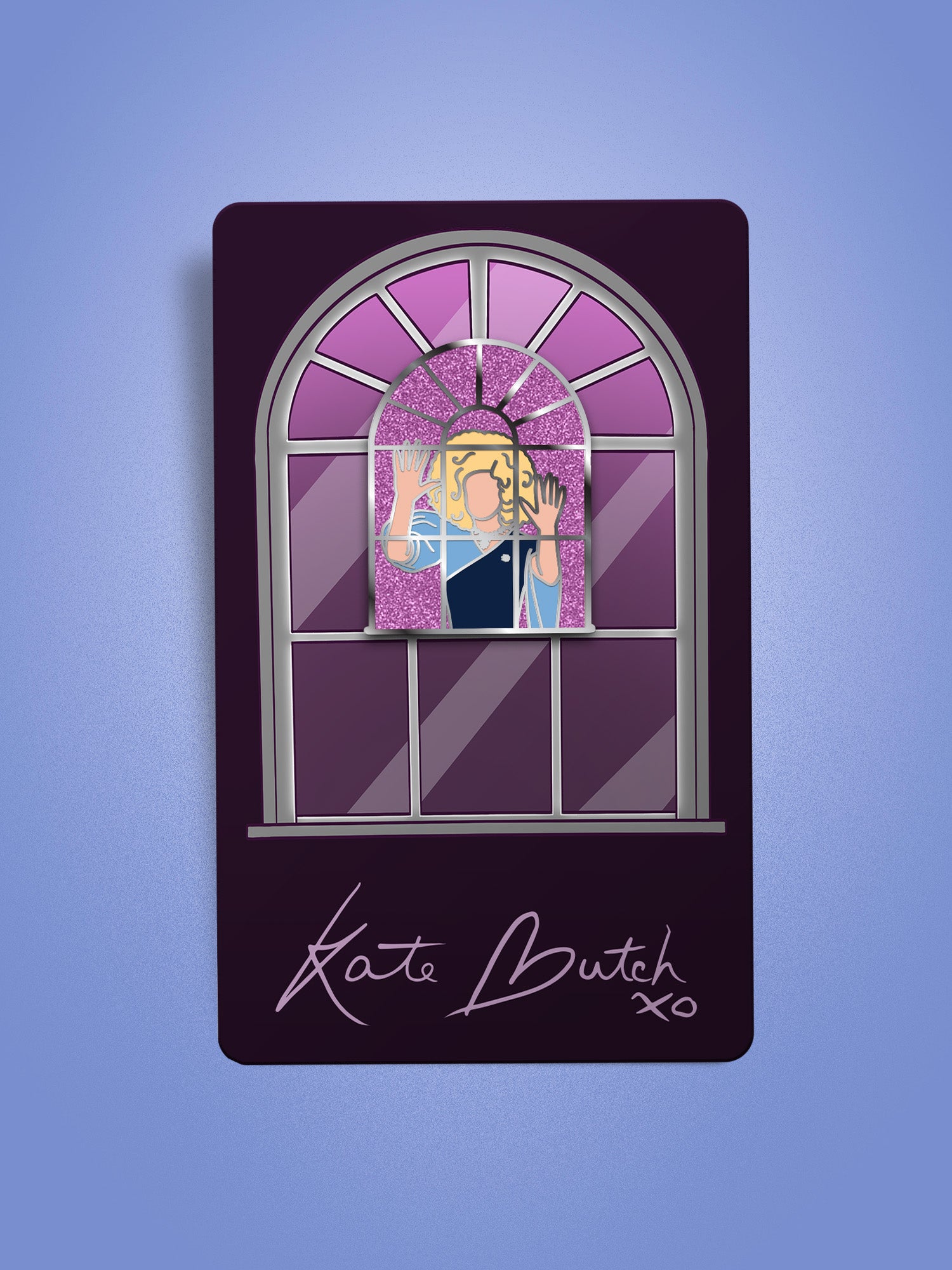 Kate Butch - Window - Enamel Pin