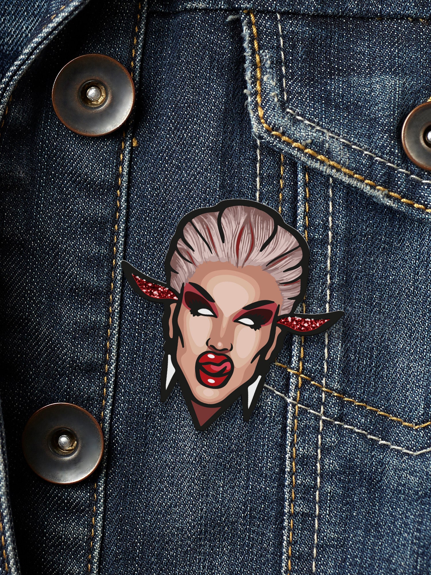 Kyran Thrax - Icon Enamel Pin