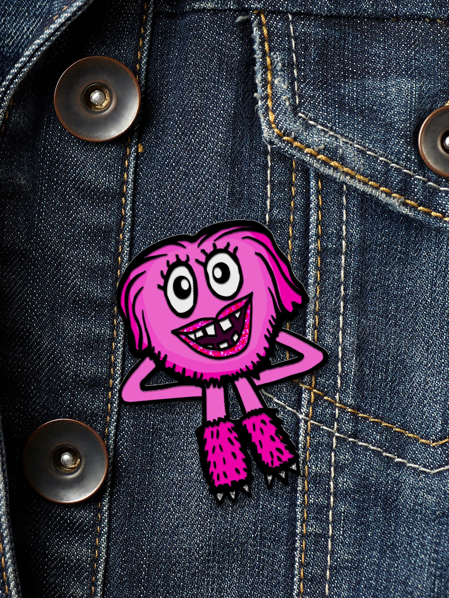 Kyran Thrax - Suzie Enamel Pin