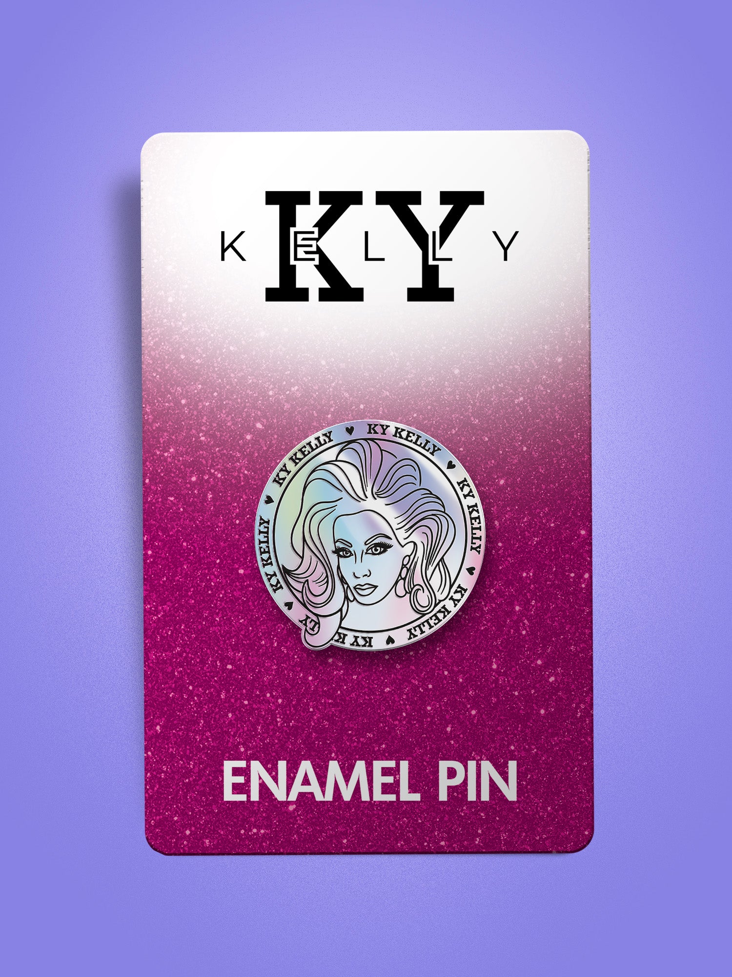 KY Kelly - Icon Enamel Pin