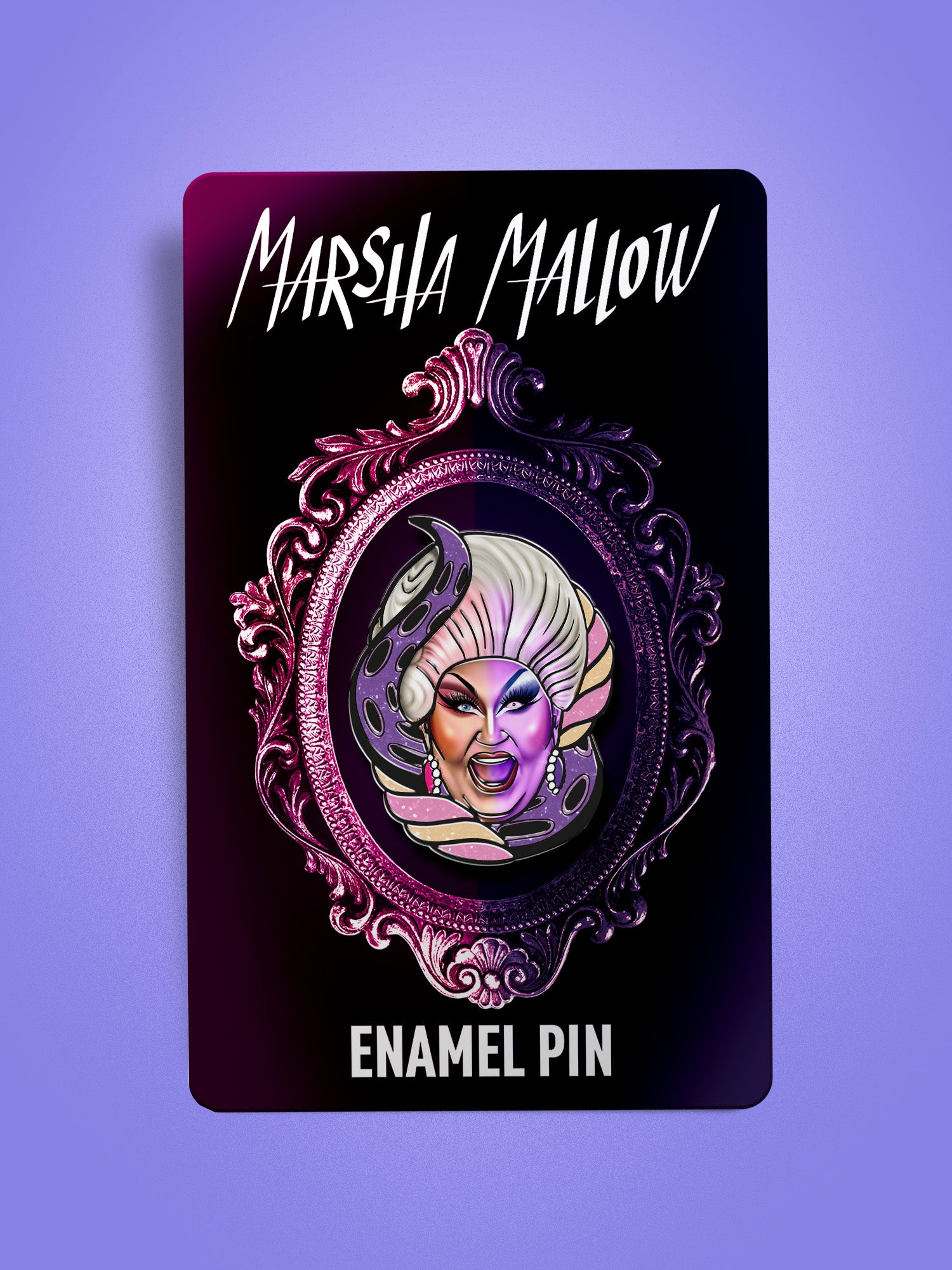 Marsha Mallow - Pour Unfortunate Souls Enamel Pin