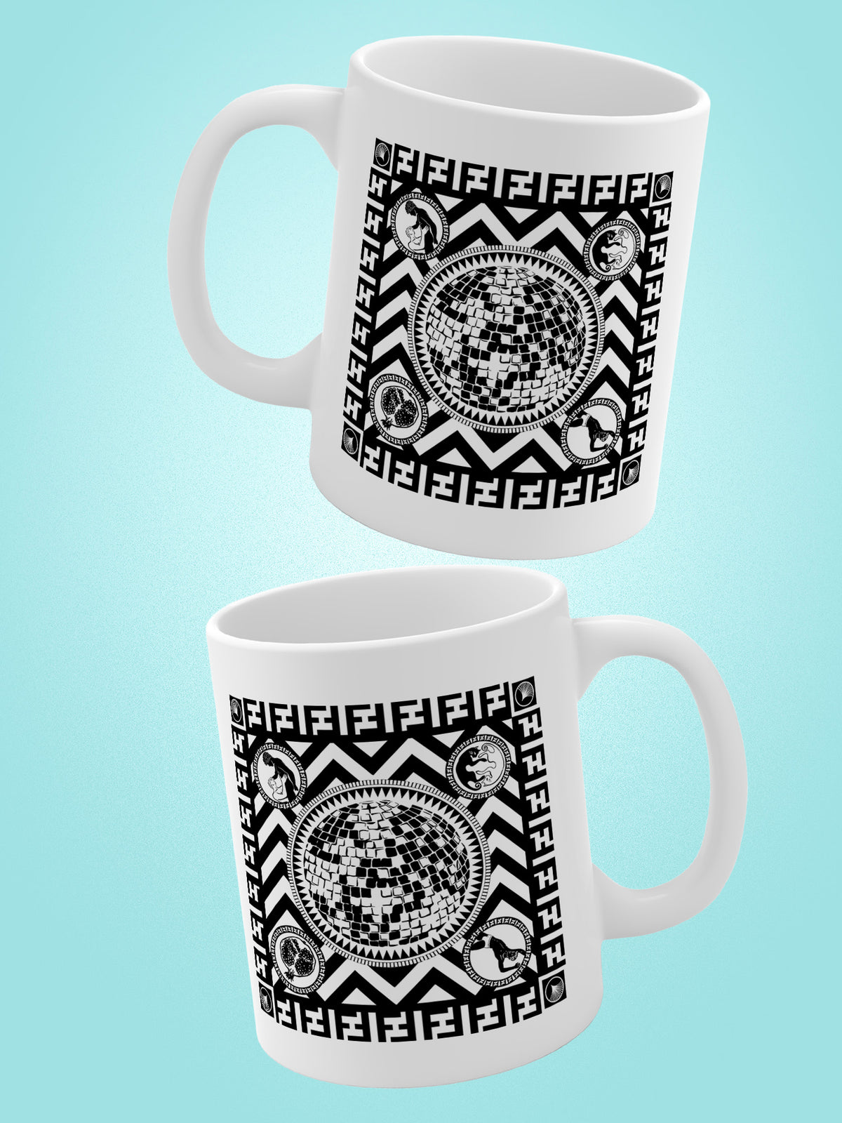 Flesh RU R YA Mug, official RuPaul's Drag Race UK Season 8 merch