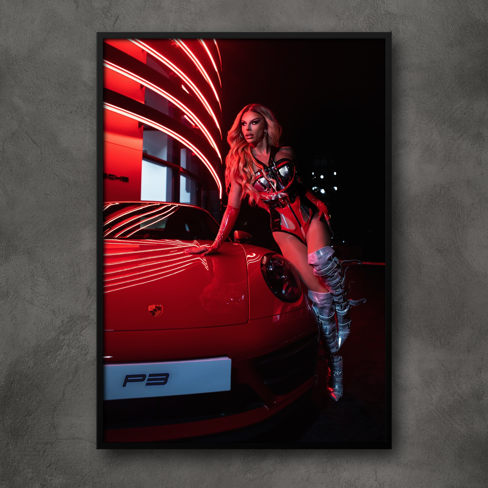 Paige Three - Fallen Angel Signed Print