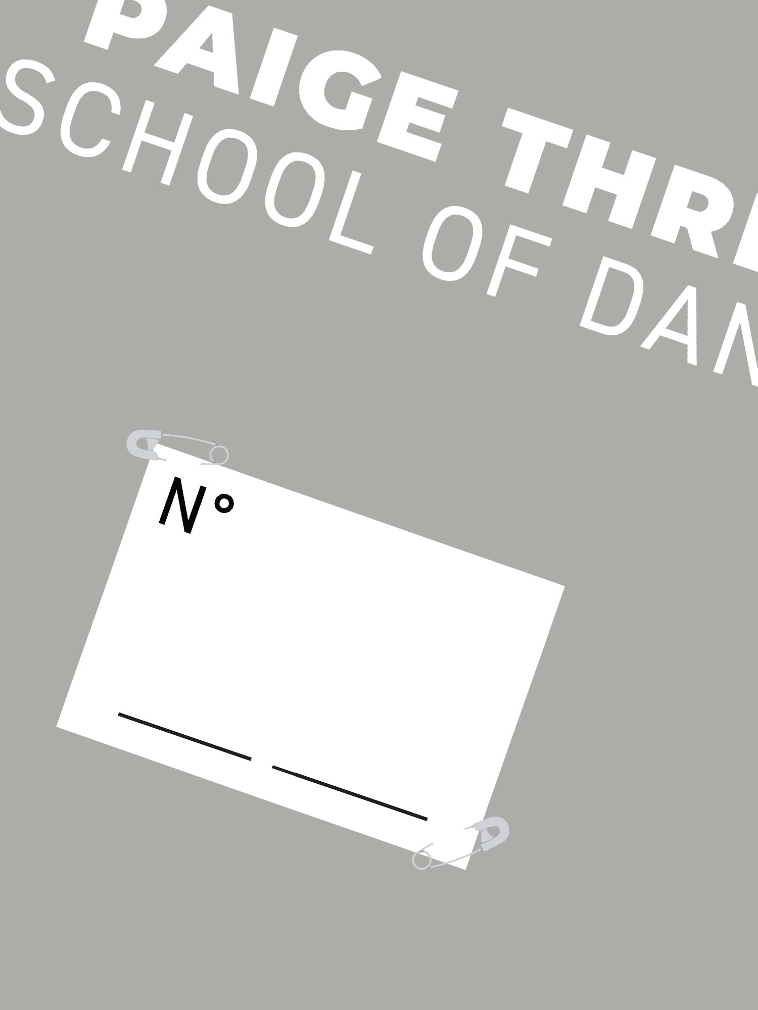 Paige Three - School Of Dance T-shirt