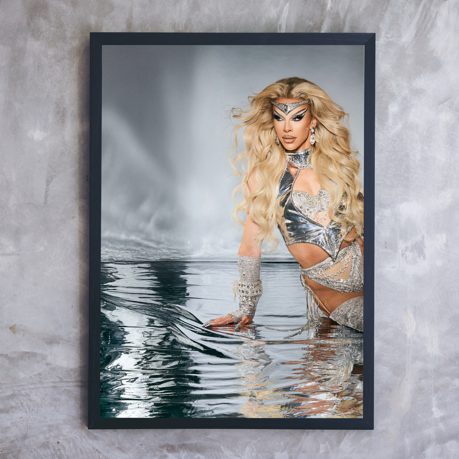 Paige Three - Meet The Queen Signed Print