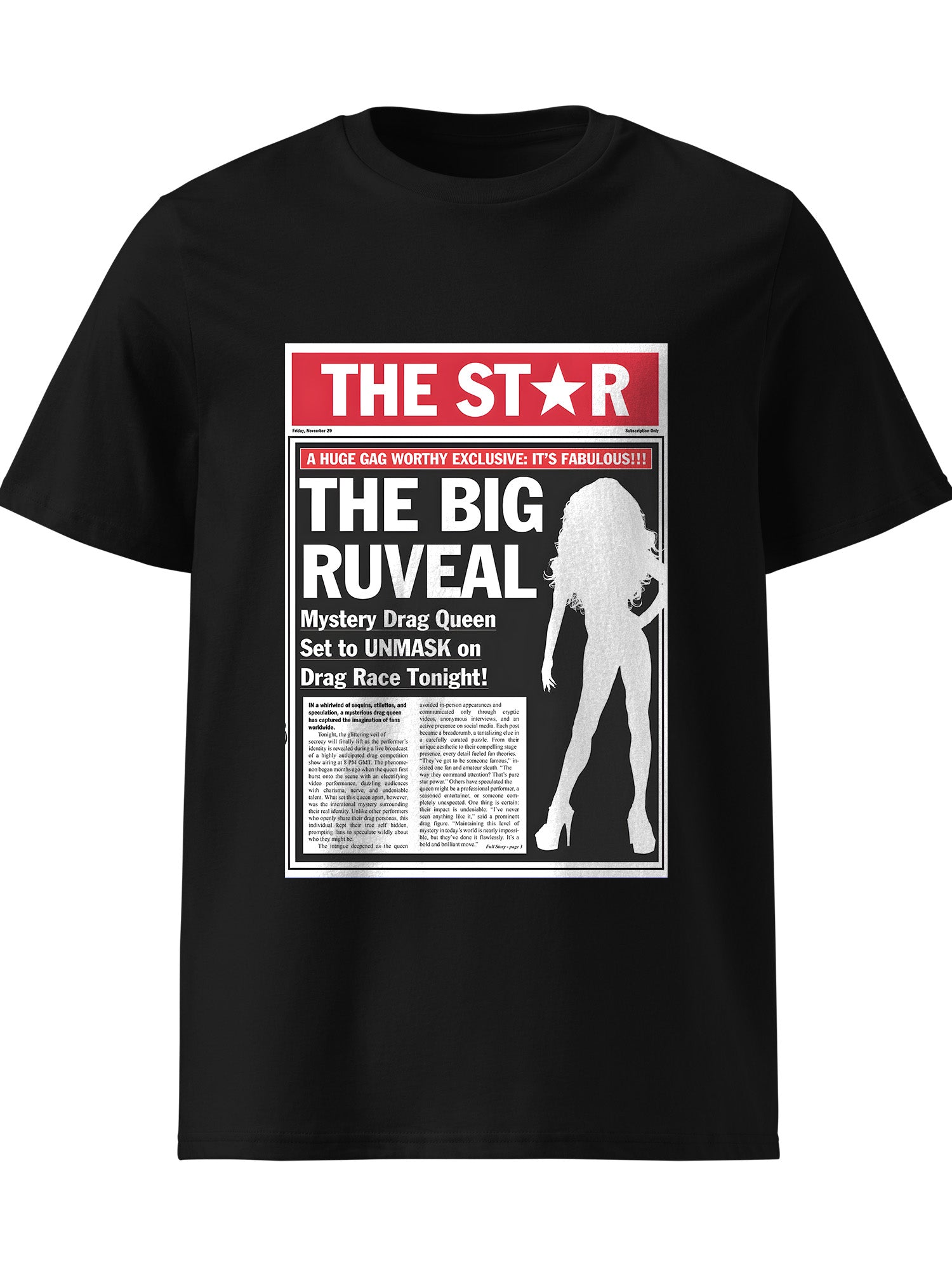 Paige Three - The Big Reveal T-Shirt