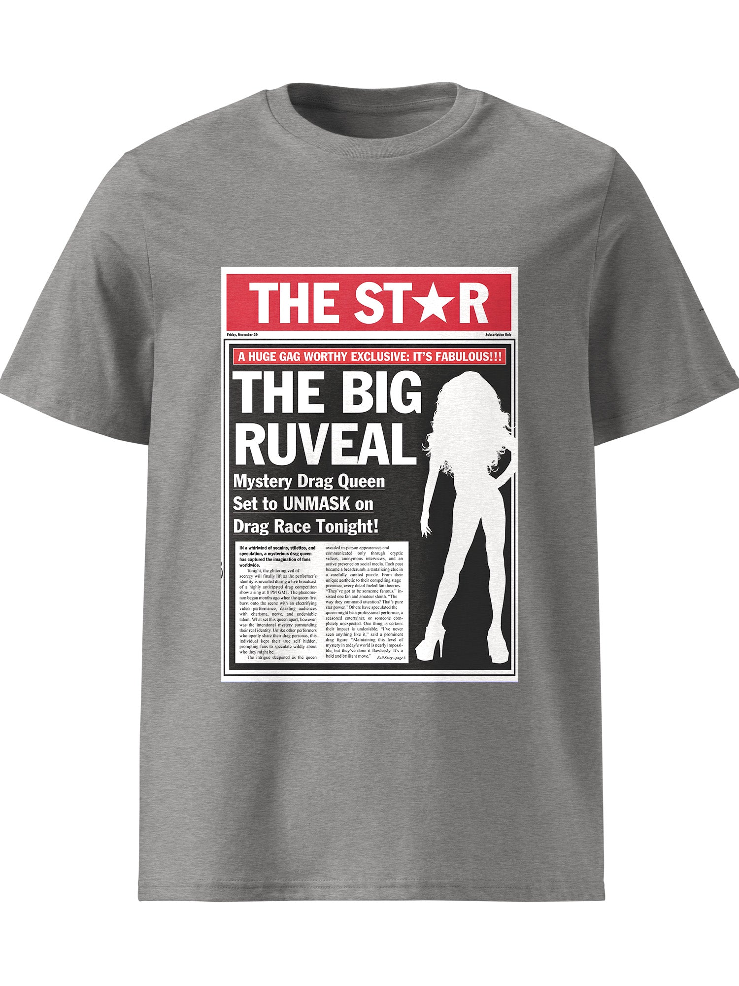 Paige Three - The Big Reveal T-Shirt