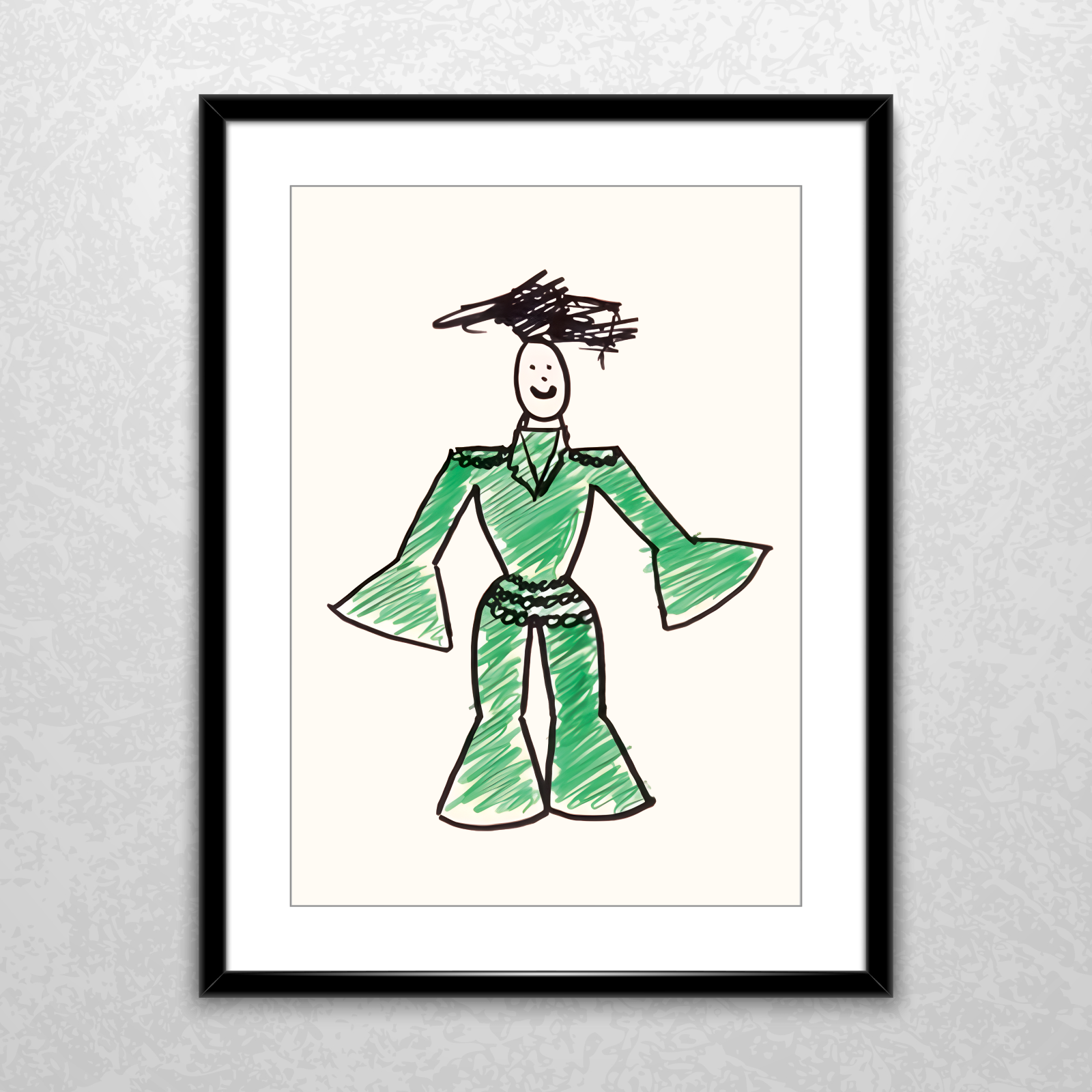 Pasty - Sewing Challenge Signed Print