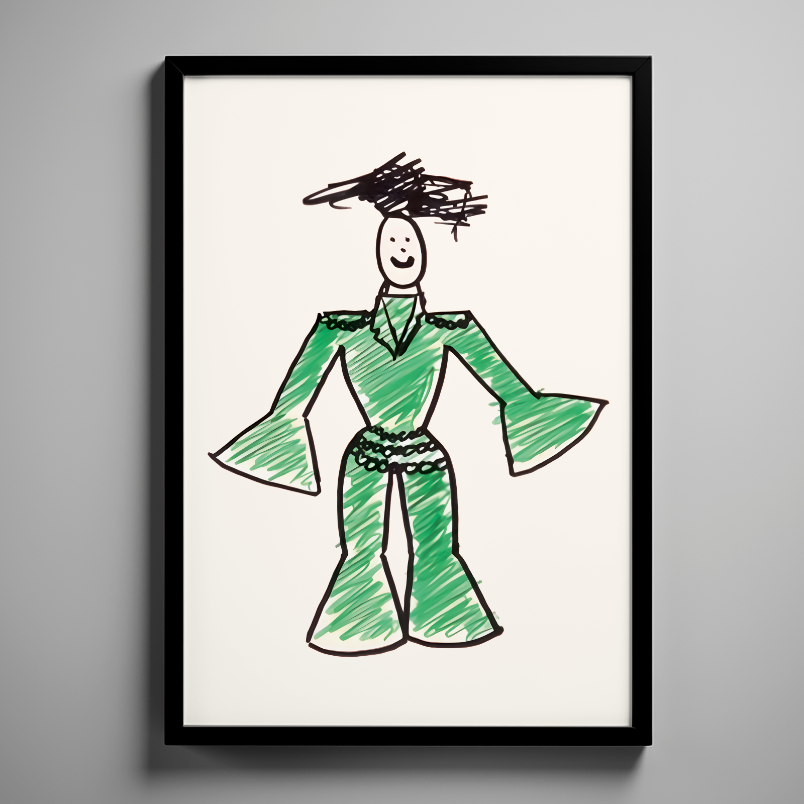 Pasty - Sewing Challenge Signed Print