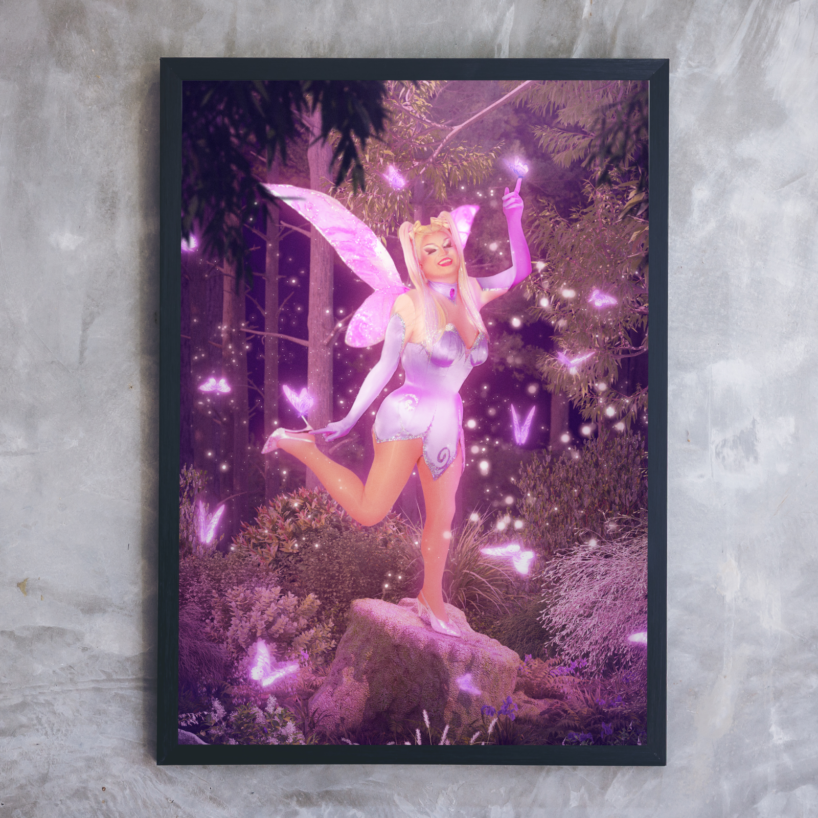 Pasty - Meet The Queen Signed Print