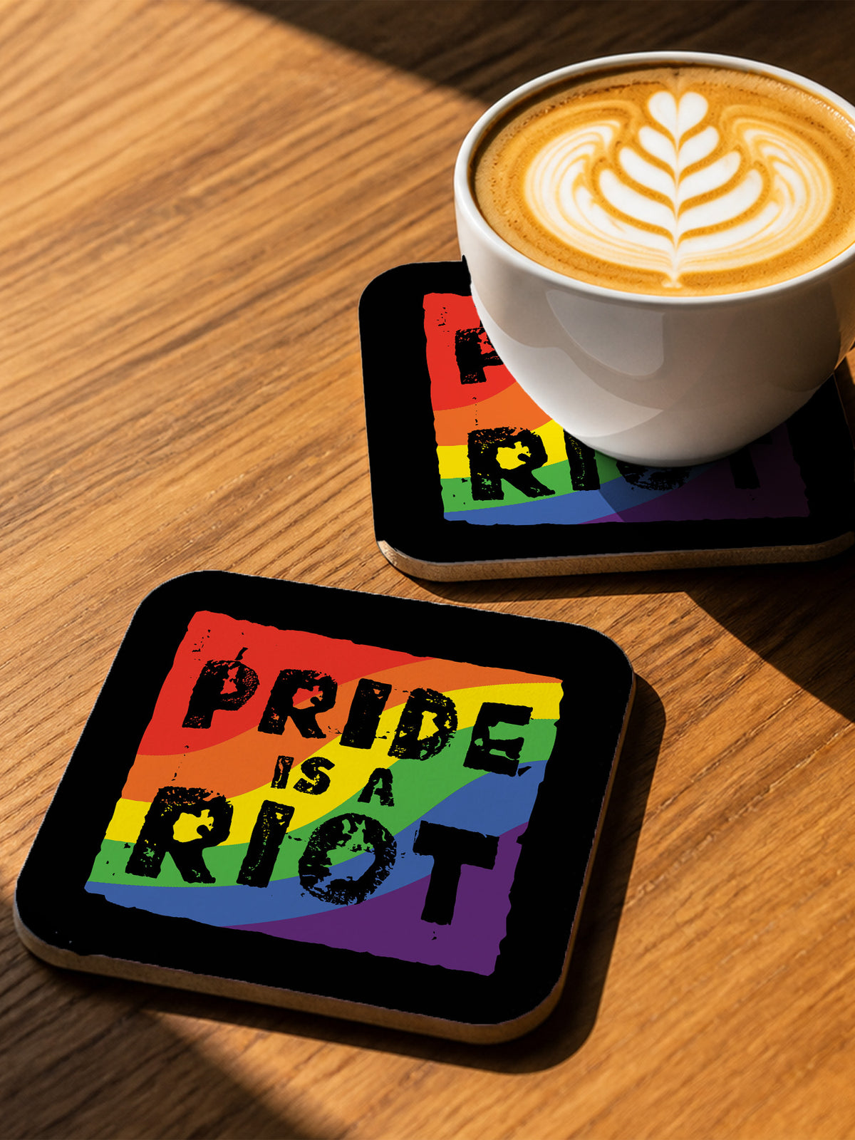 Pride Is A Riot Coaster