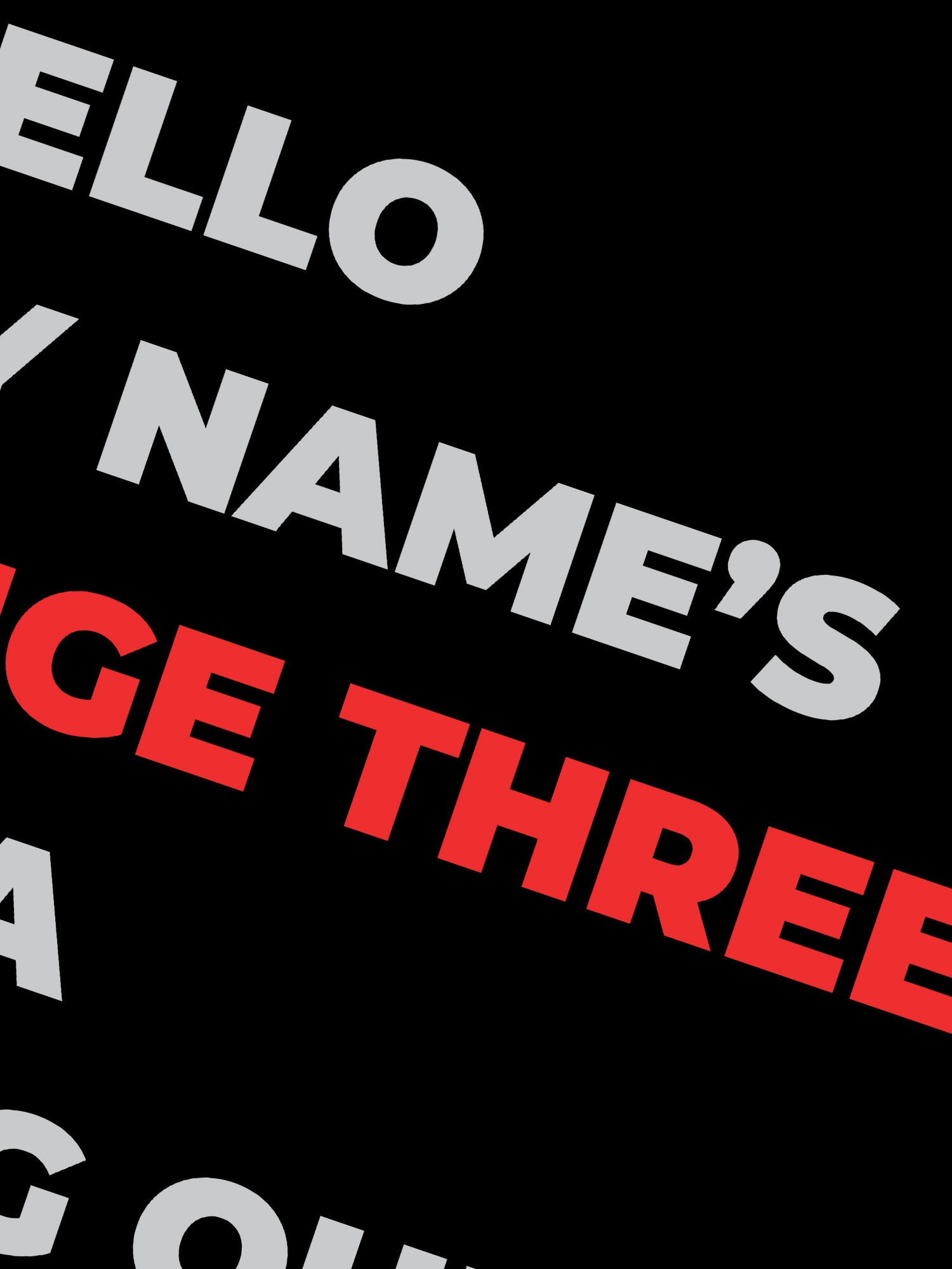 Paige Three - Intro T-Shirt