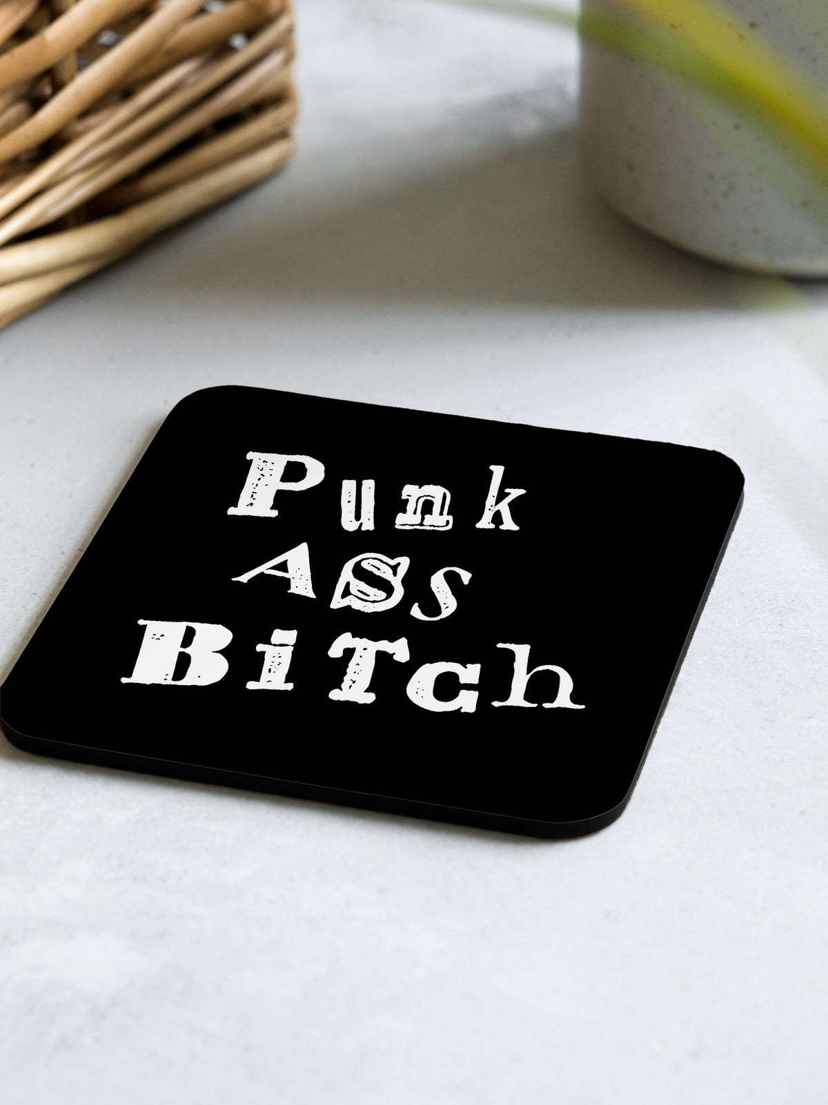 Punk As Bitch Coaster