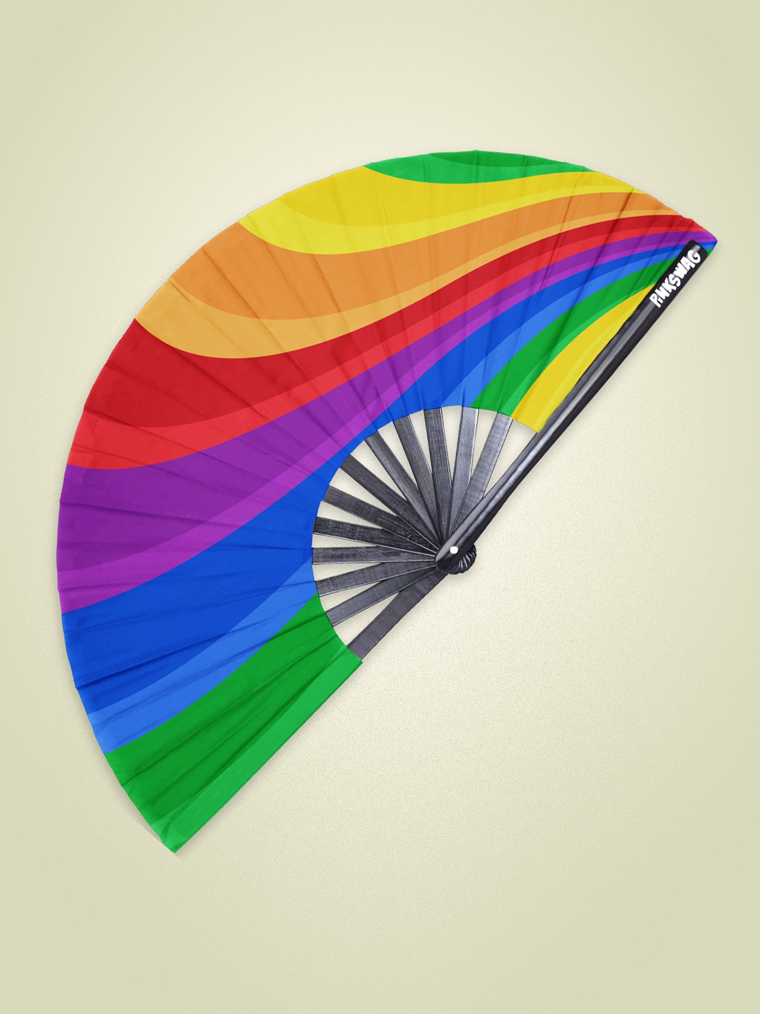 Rainbow Swirl Fan