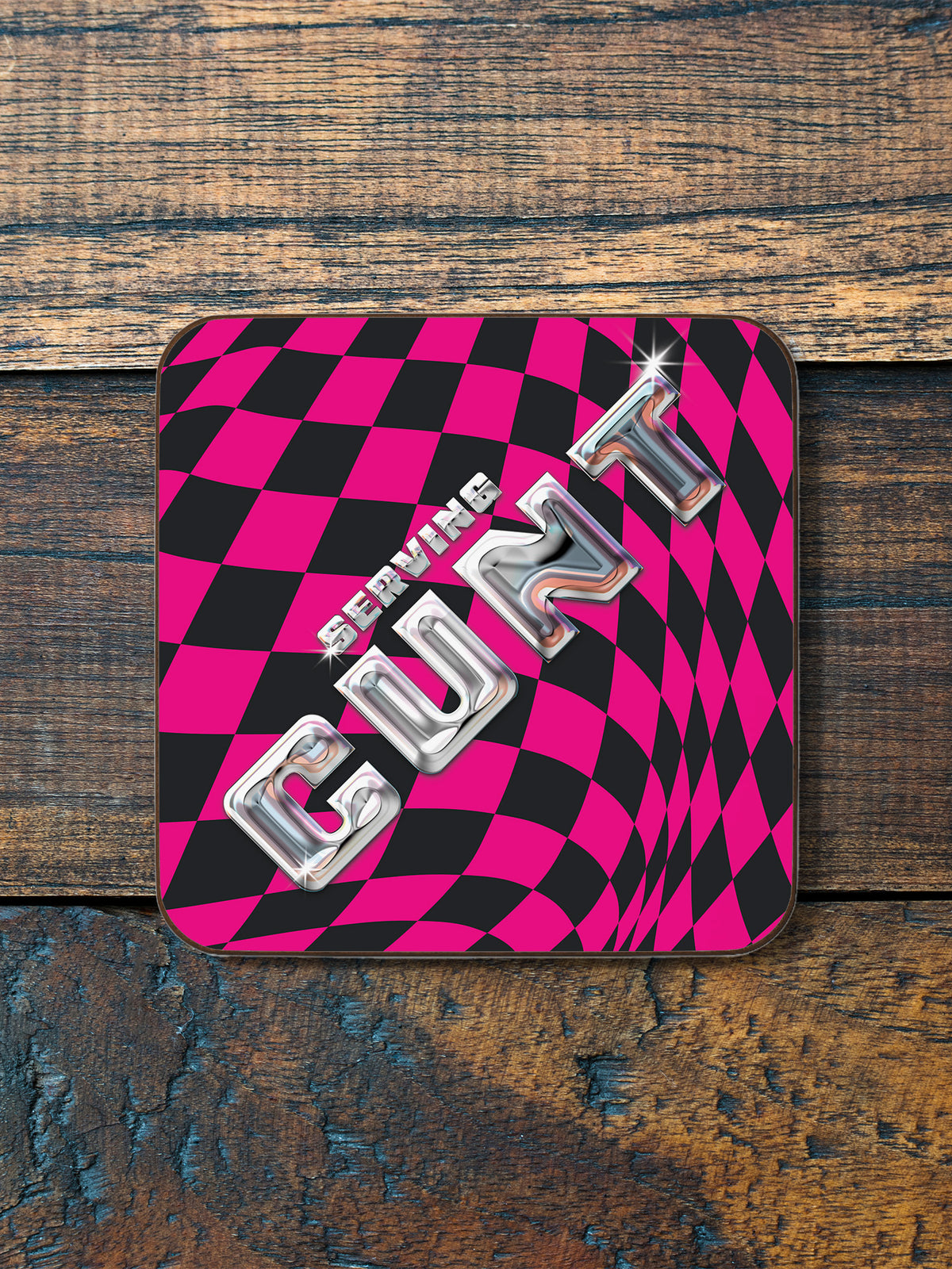 Serving Cunt Coaster