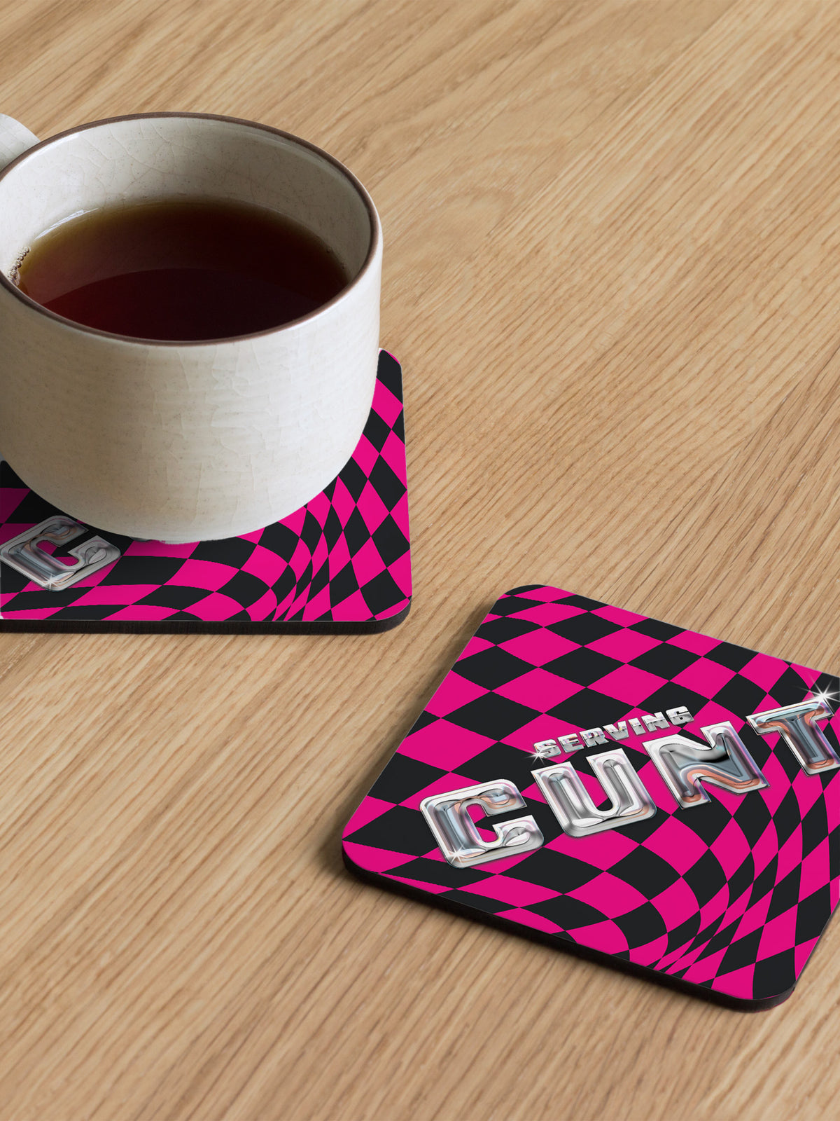 Serving Cunt Coaster