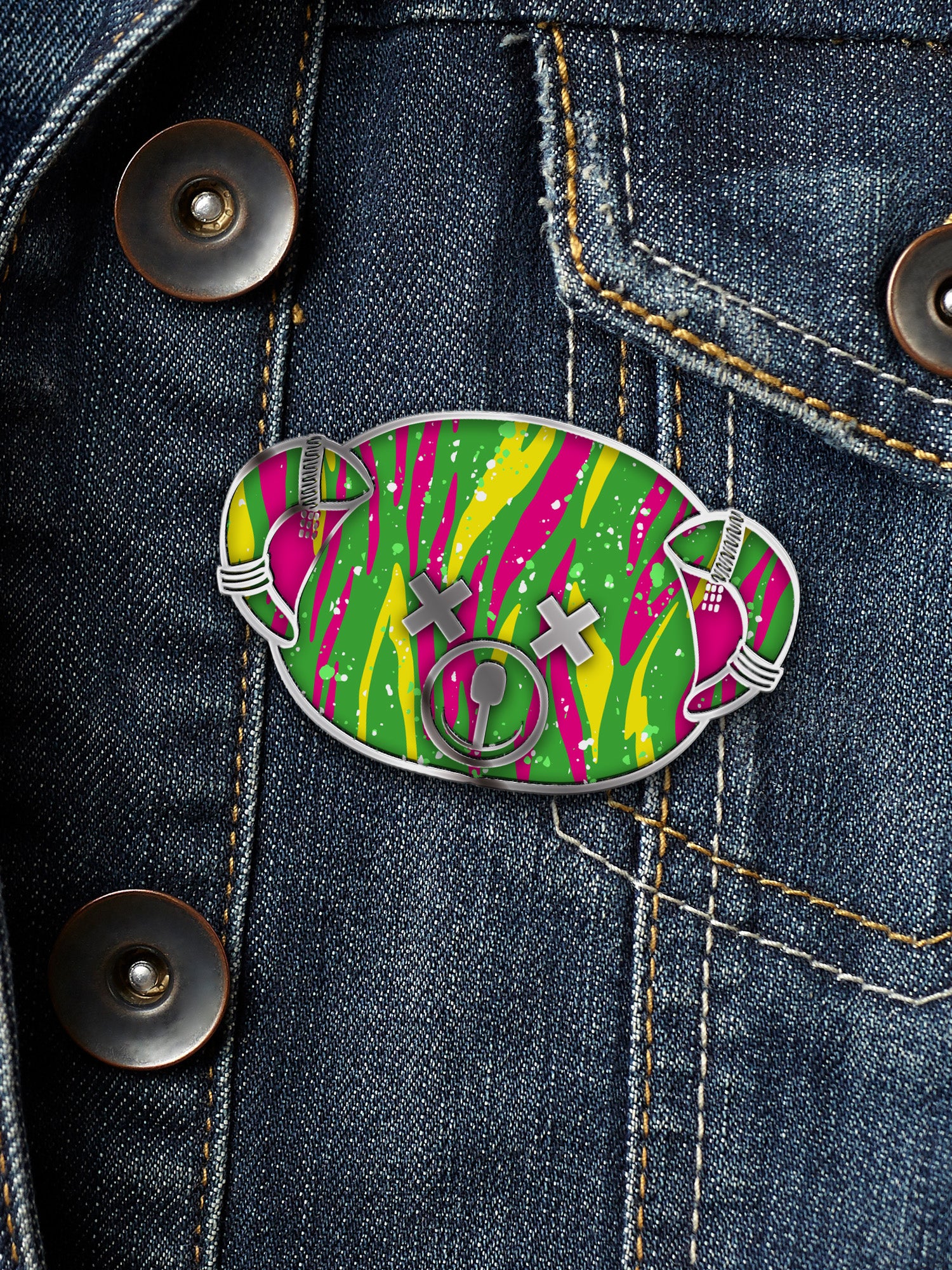 Silllexa Diction - Cuddly Enamel Pin